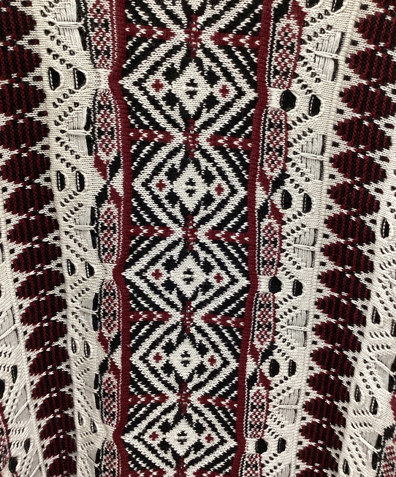 中古・古着通販】IROQUOIS (イロコイ) 7GG COOGI TUCK KNIT ホワイト