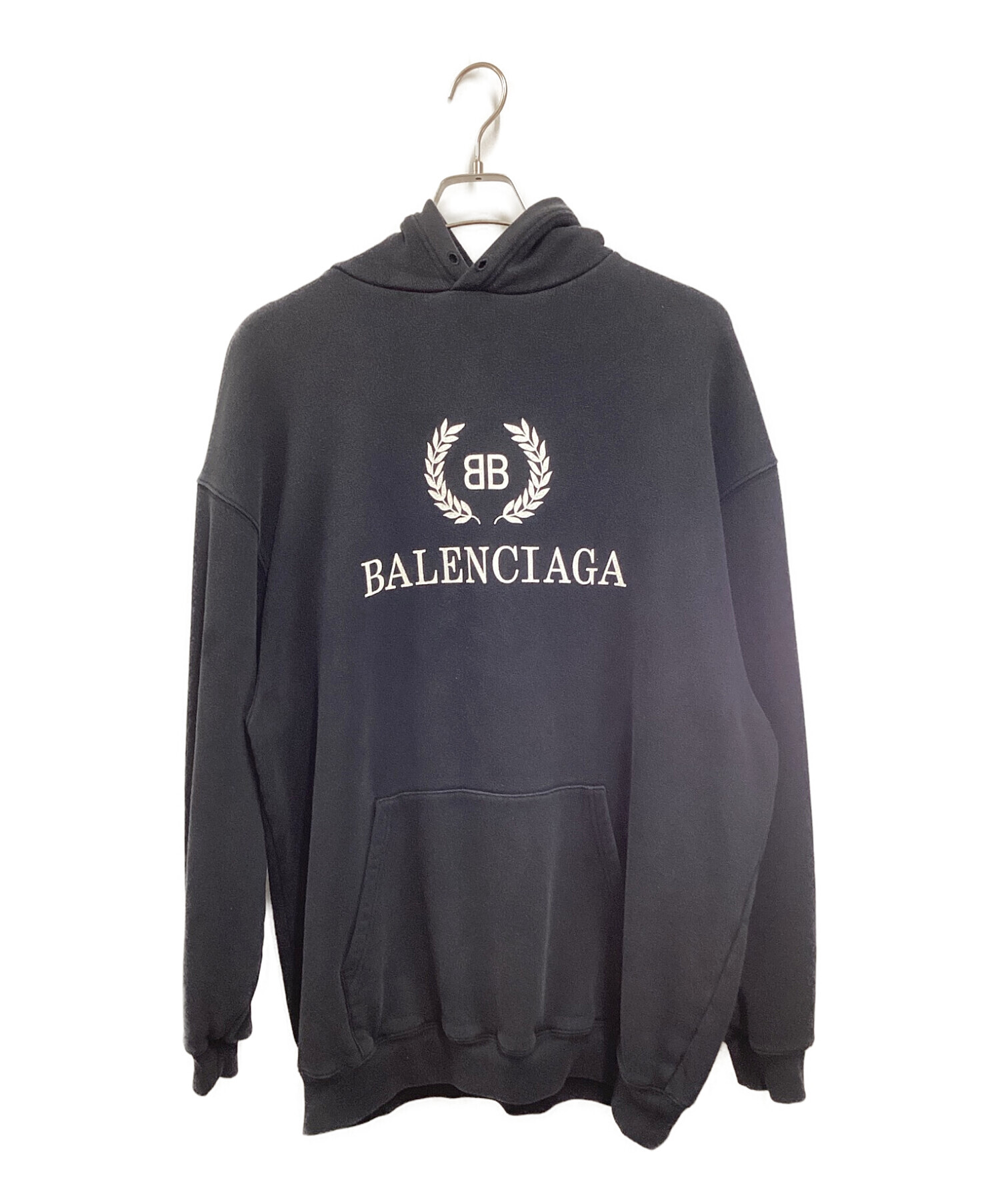 Balenciaga 18ss BBロゴプルオーバーパーカーサイズ詳細