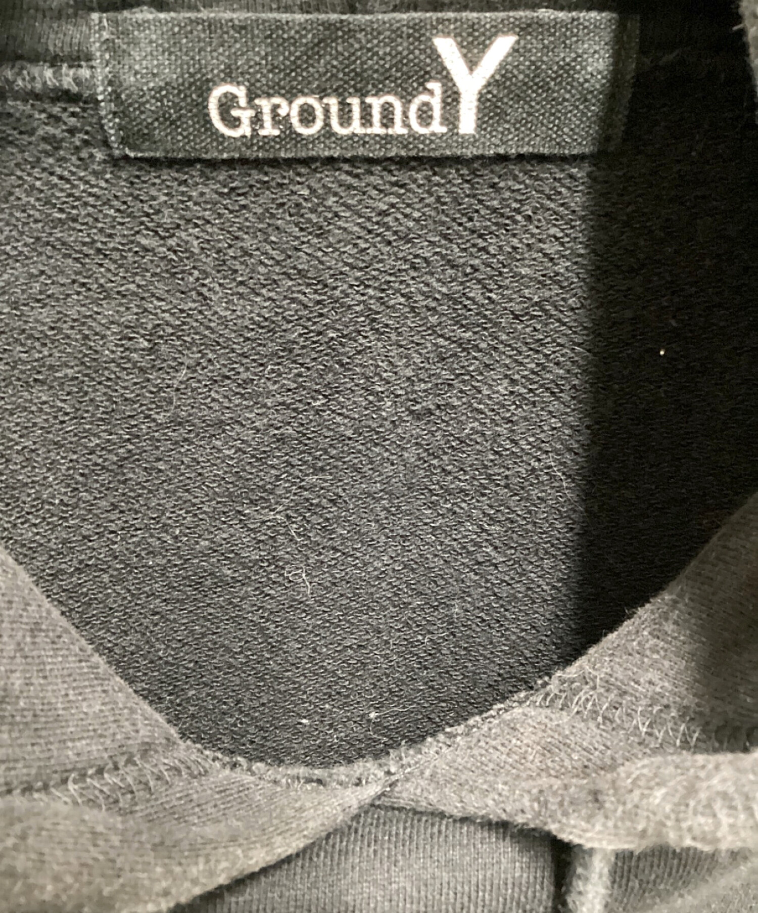 中古・古着通販】GROUND Y (グラウンドワイ) 逆さロゴプルオーバー