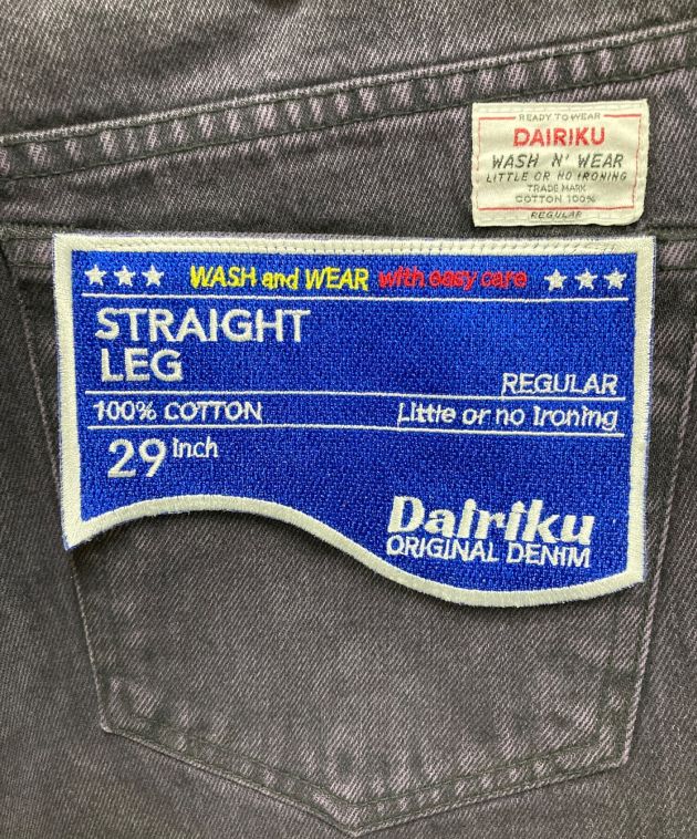 DAIRIKU (ダイリク) WASH´N WEAR DENIM パープル サイズ:29