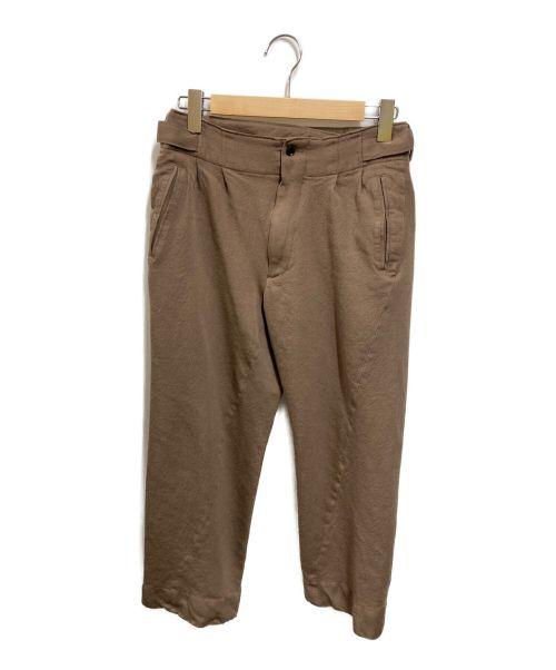 中古・古着通販】YOKE (ヨーク) 2TUCK WIDE GURKHA TROUSERS ブラウン サイズ:2｜ブランド・古着通販  トレファク公式【TREFAC FASHION】スマホサイト