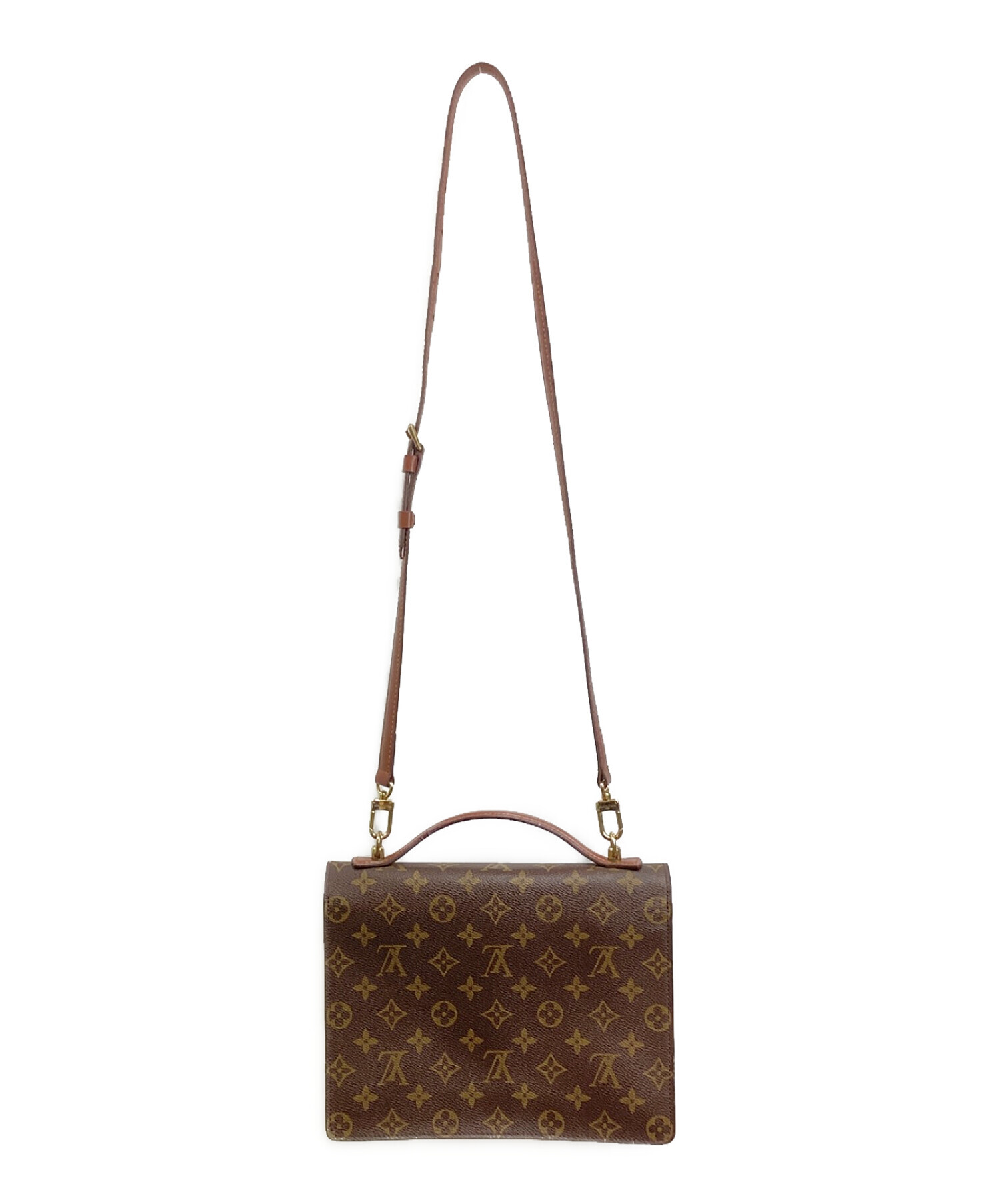 中古・古着通販】LOUIS VUITTON (ルイ ヴィトン) モンソー ブラウン｜ブランド・古着通販 トレファク公式【TREFAC  FASHION】スマホサイト