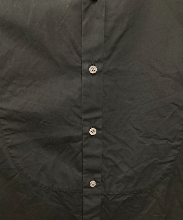 SCYE (サイ) ギザコットンポプリンスリーブレスシャツ ブラック サイズ:38