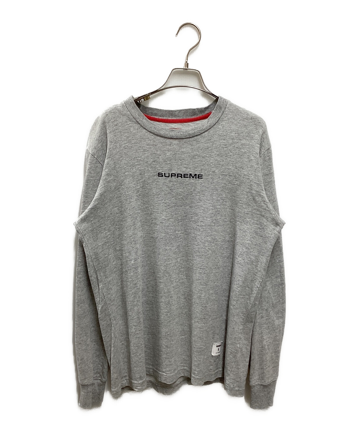 中古・古着通販】SUPREME (シュプリーム) ロゴカットソー グレー