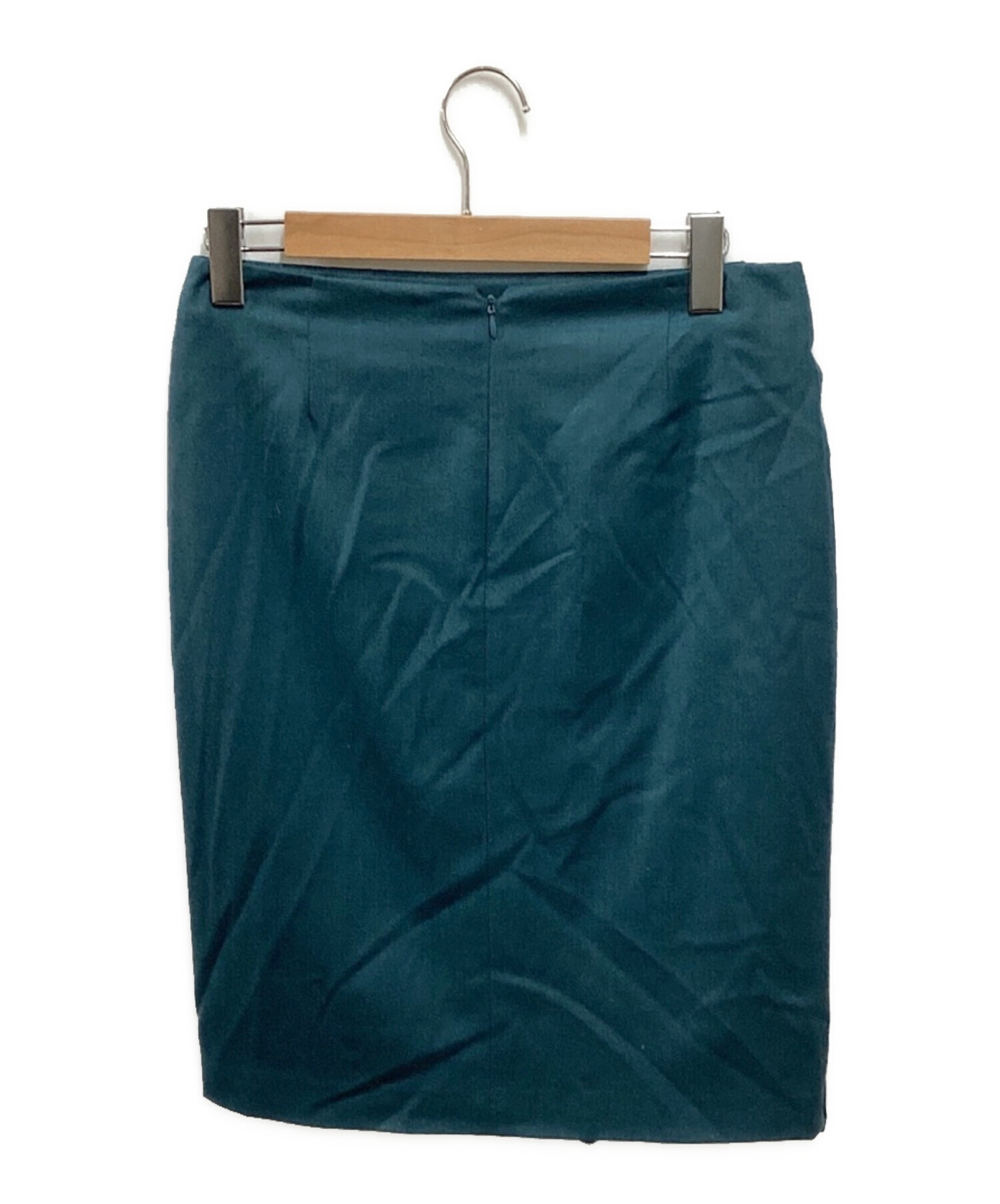 FENDI (フェンディ) 膝丈スカート ブルー サイズ:40 未使用品