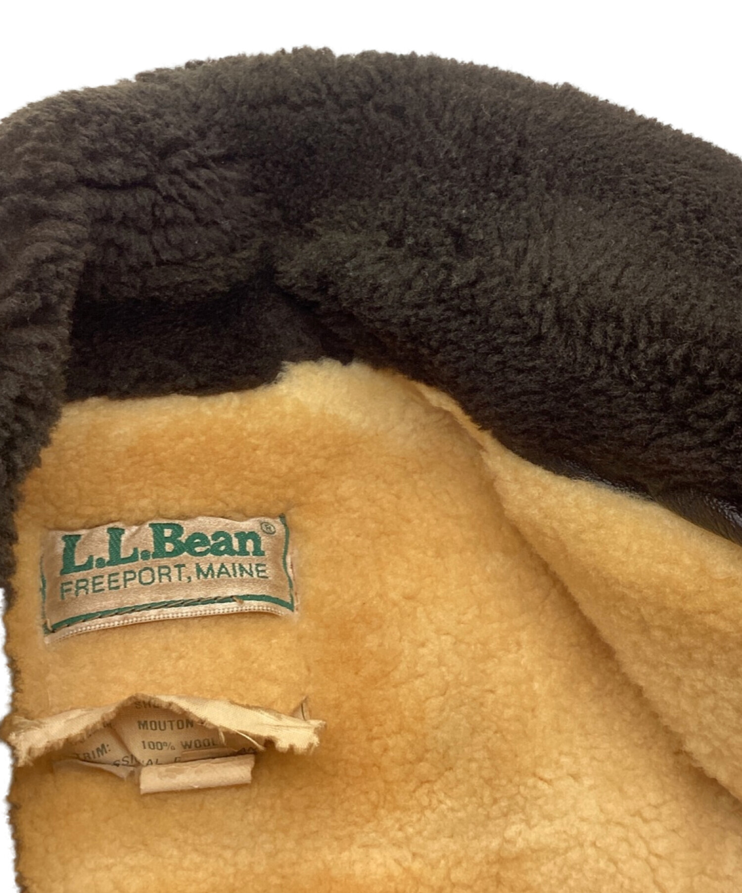 70sL.L.Bean wool jacket着丈64cm身幅58cmです