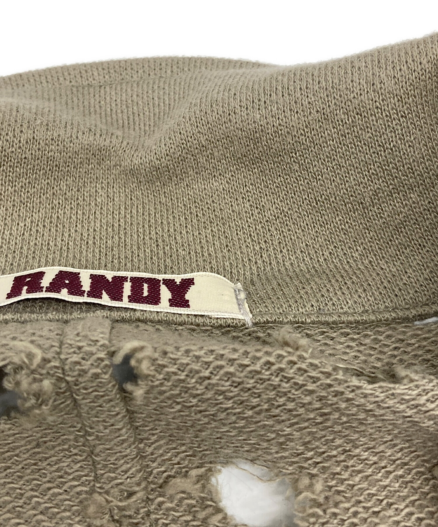 RANDY (ランディー) CAR DOOR SWEAT SHIRT BLOUSON グリーン サイズ:2