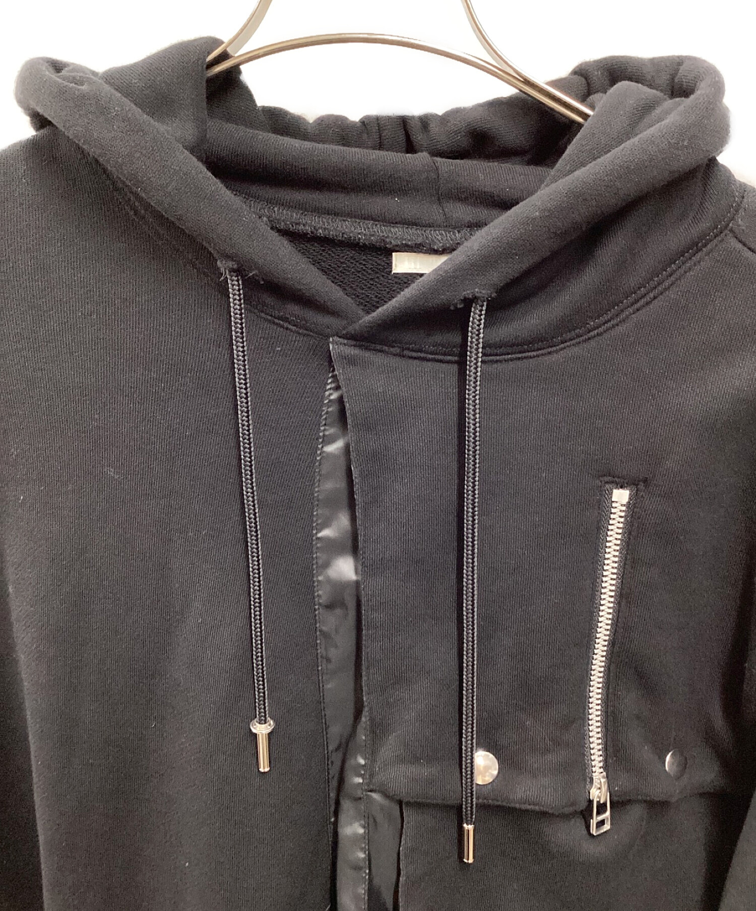 中古・古着通販】Tamme (タム) ∠13° C-1 HOODIE ブラック サイズ:3