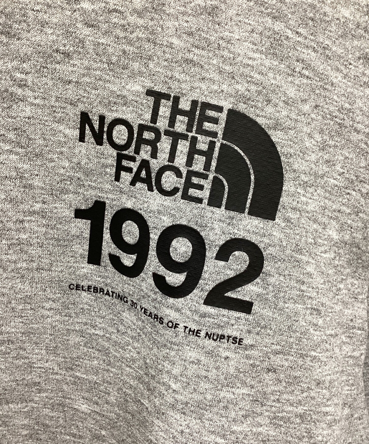 THE NORTH FACE (ザ ノース フェイス) 30th NUPTSE SWEAT Hoodie グレー サイズ:XL