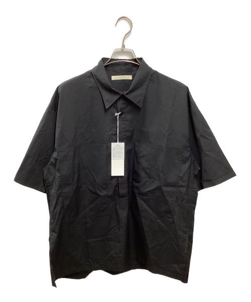 中古・古着通販】ANEI (アーネイ) P.O. SHIRT H/S 2-TORN ブラック