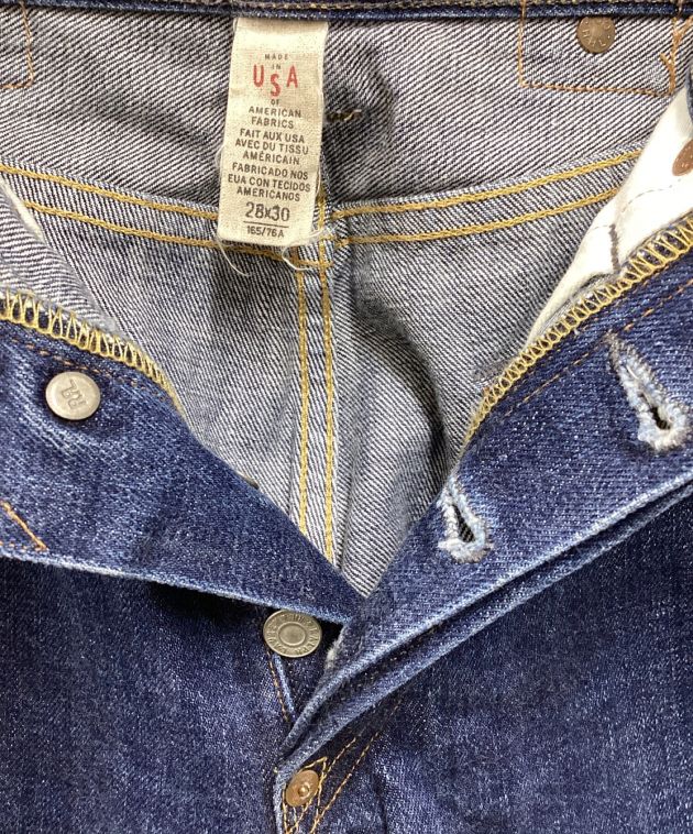 中古・古着通販】RRL (ダブルアールエル) シンチバックデニムパンツ