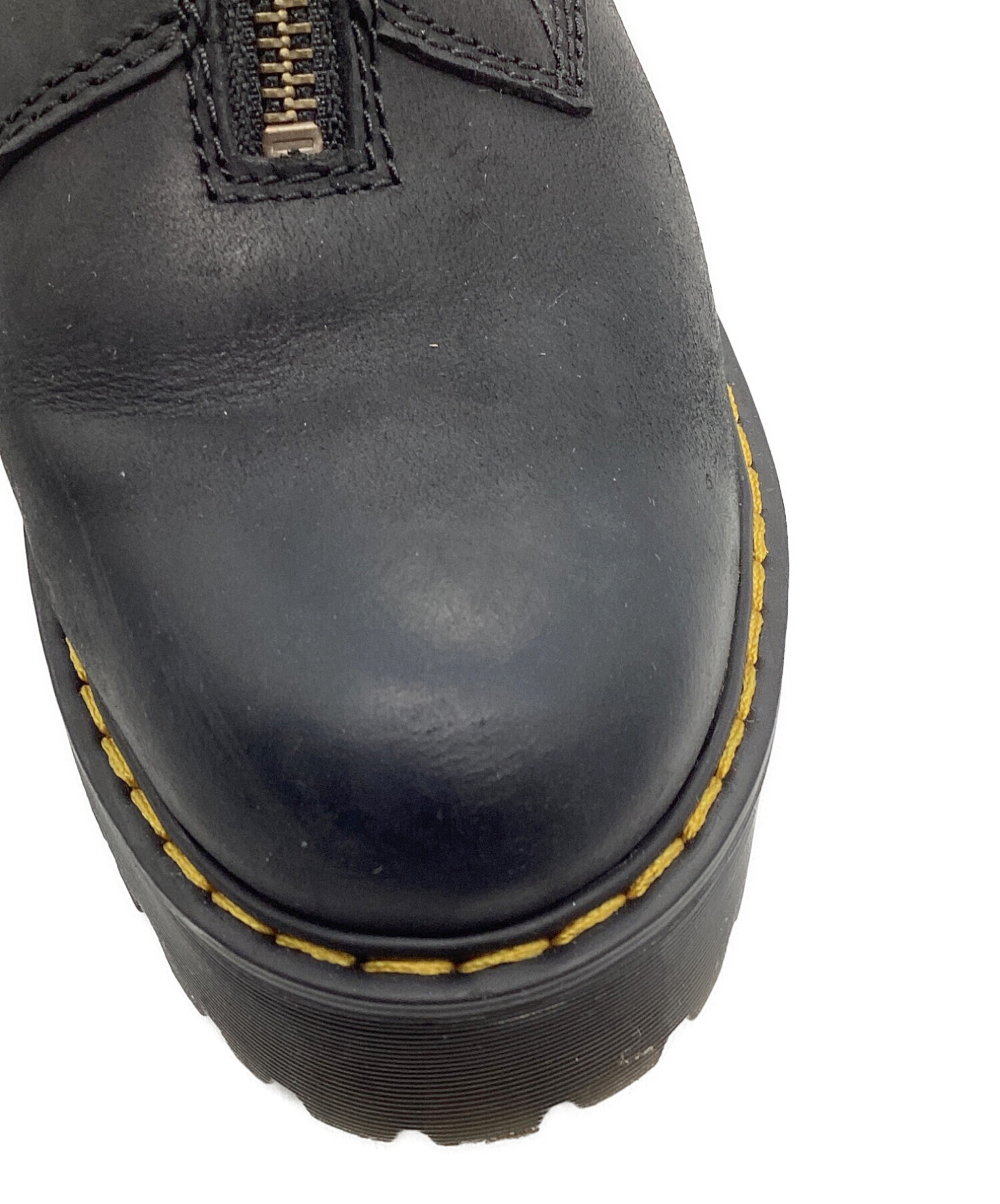 Dr.Martens (ドクターマーチン) TAMELA FRONT ZIP BOOT ブラック サイズ:UK5