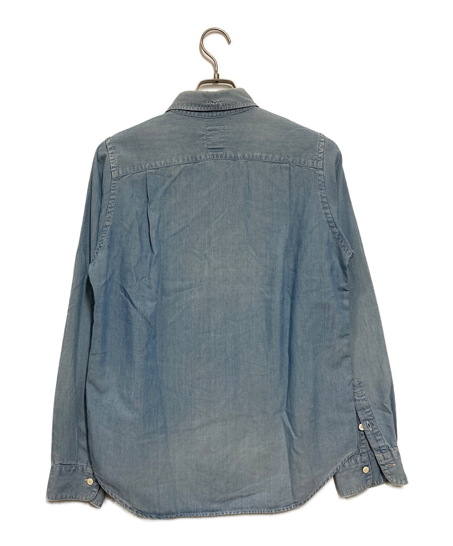 VISVIM (ビズビム) JUMBO SHIRT L/S INDIGO CHAMBRAY インディゴ サイズ:1