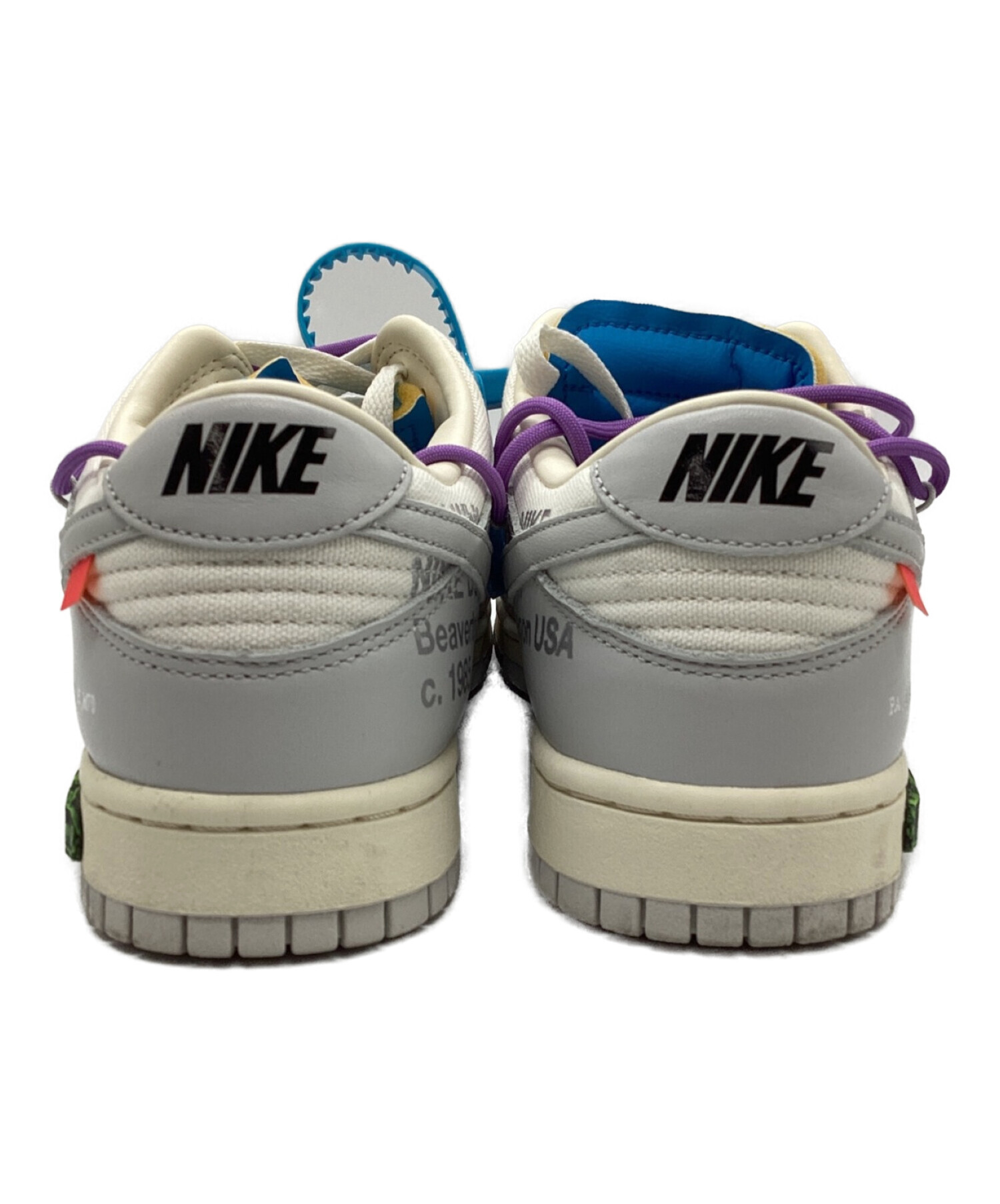 中古・古着通販】NIKE (ナイキ) OFFWHITE (オフホワイト) DUNK LOW 1