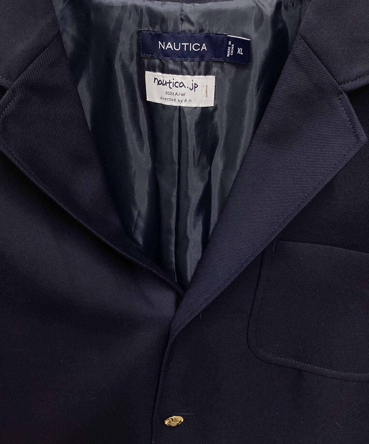 中古・古着通販】NAUTICA (ノーティカ) 3B School Blazer 2.0 ネイビー サイズ:XL｜ブランド・古着通販  トレファク公式【TREFAC FASHION】スマホサイト