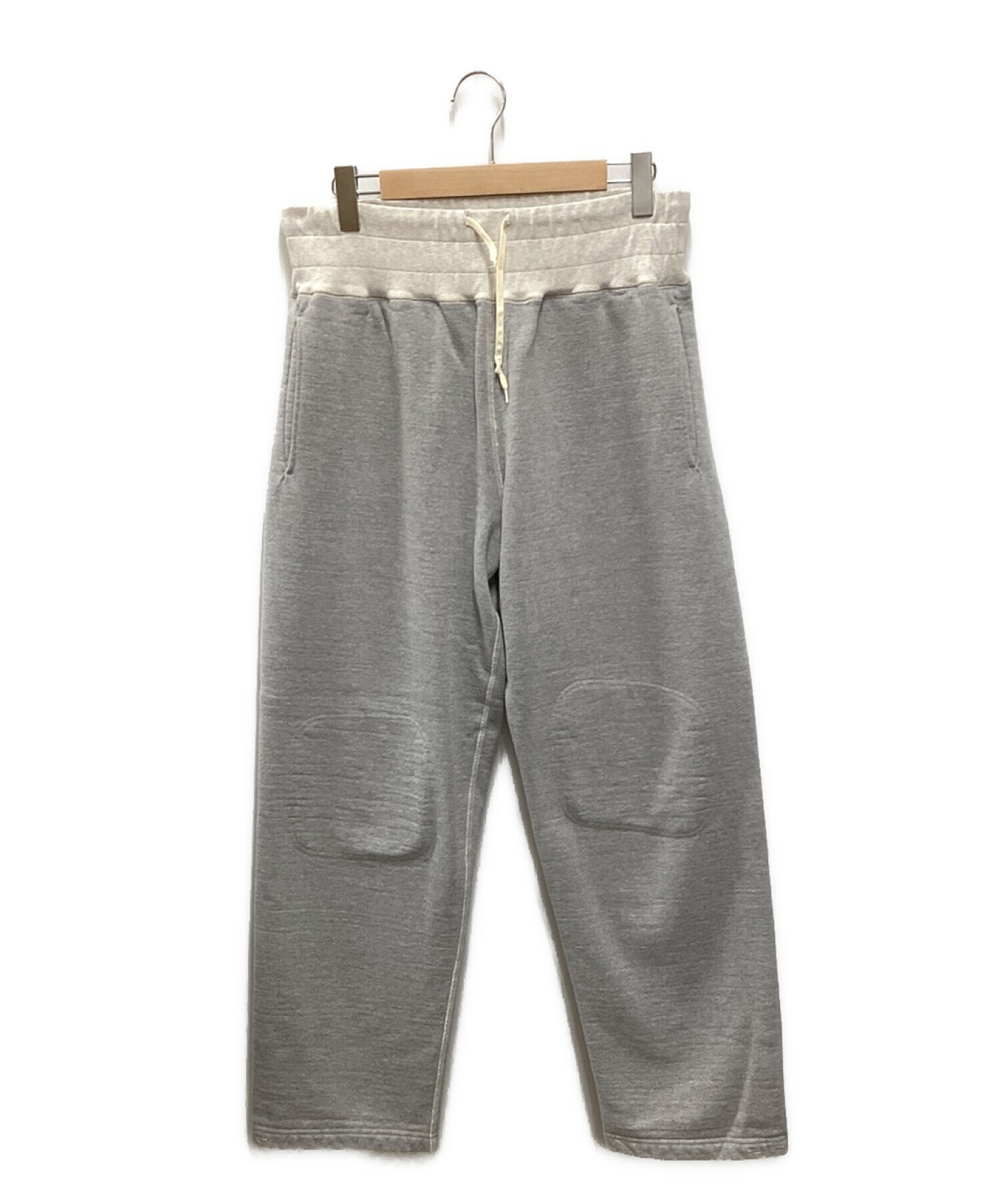 NIGEL CABOURN (ナイジェルケーボン) 40s MILITARY SWEAT PANTS グレー サイズ:36