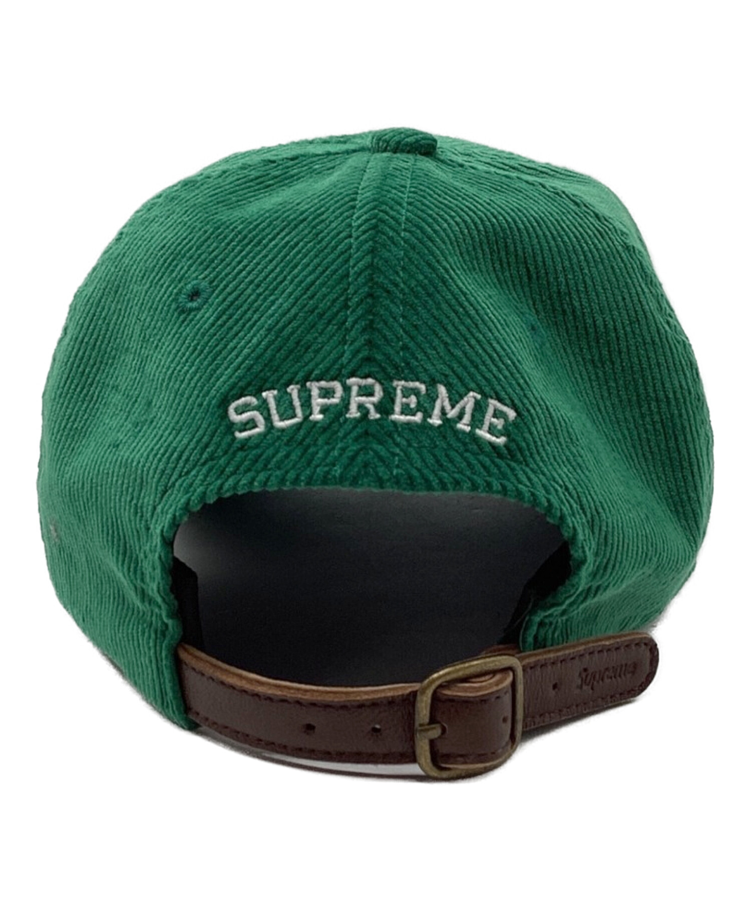 SUPREME (シュプリーム) Script Corduroy 6Panel グリーン