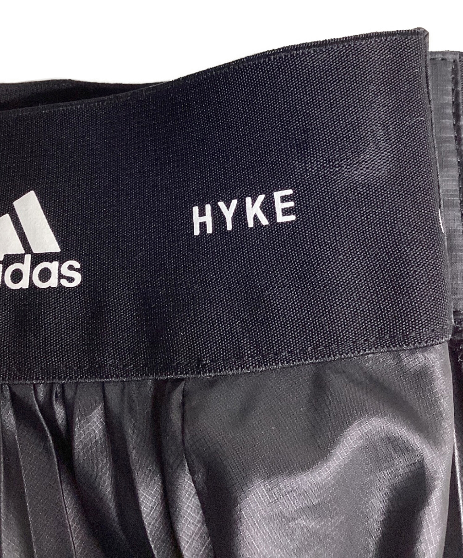 adidas (アディダス) HYKE (ハイク) WRAP SKIRT ブラック サイズ:L