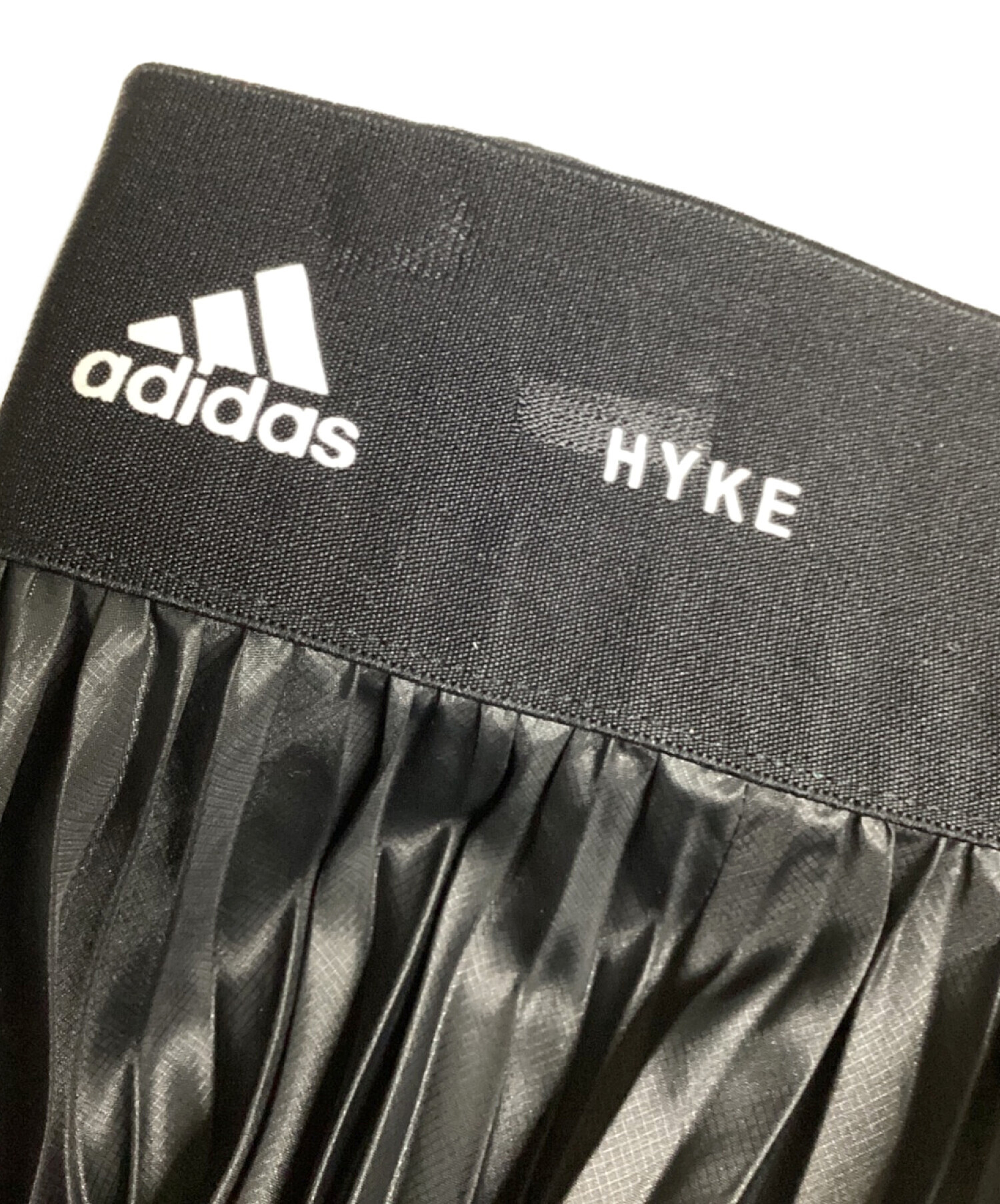 adidas (アディダス) HYKE (ハイク) WRAP SKIRT ブラック サイズ:L