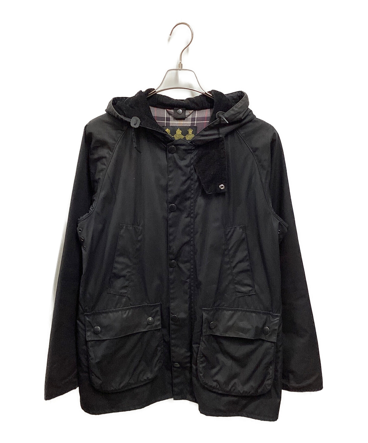 Barbour (バブアー) SL BEDALE HOODED ブラック サイズ:40