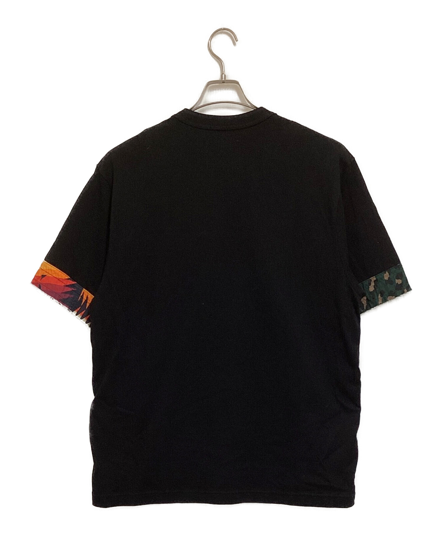 sacai (サカイ) PENDLETON (ペンドルトン) Archive Print Mix T-Shirt ブラック サイズ:2