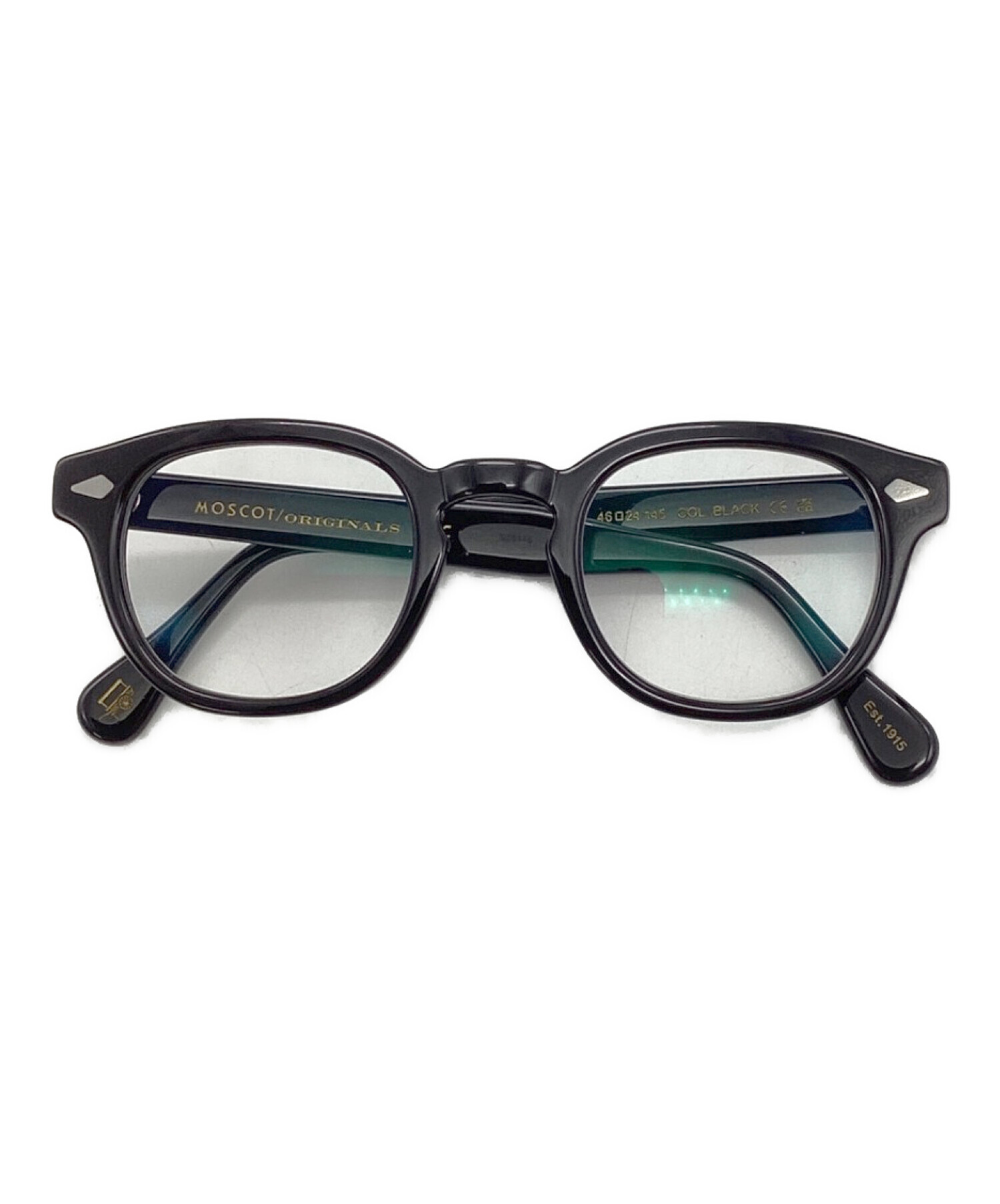 中古・古着通販】MOSCOT (モスコット) LEMTOSH ブラック サイズ:46□24