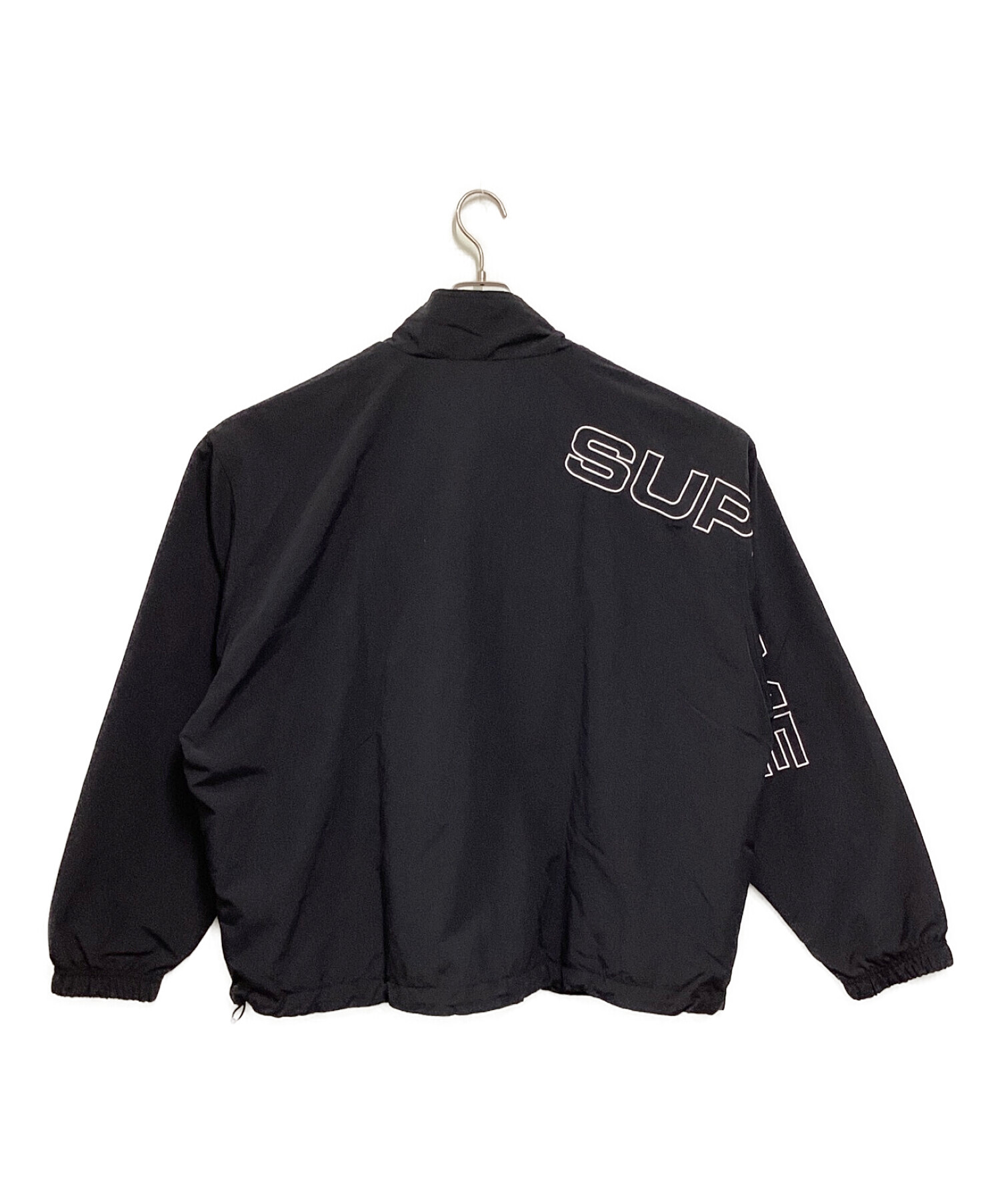 SUPREME (シュプリーム) Supreme Spellout Embroidered Track Jacket ブラック サイズ:XL