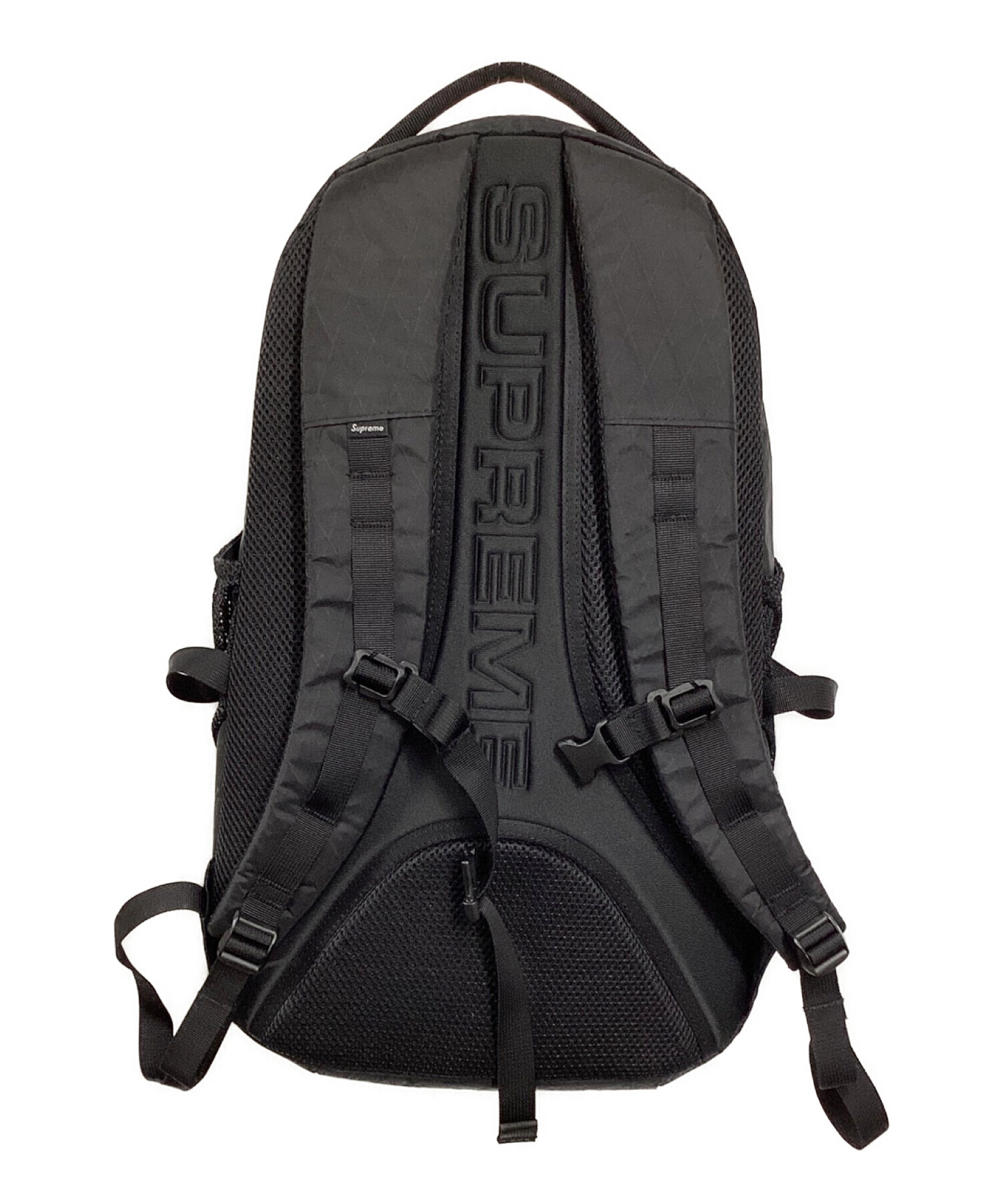 中古・古着通販】SUPREME (シュプリーム) Logo Backpack ブラック