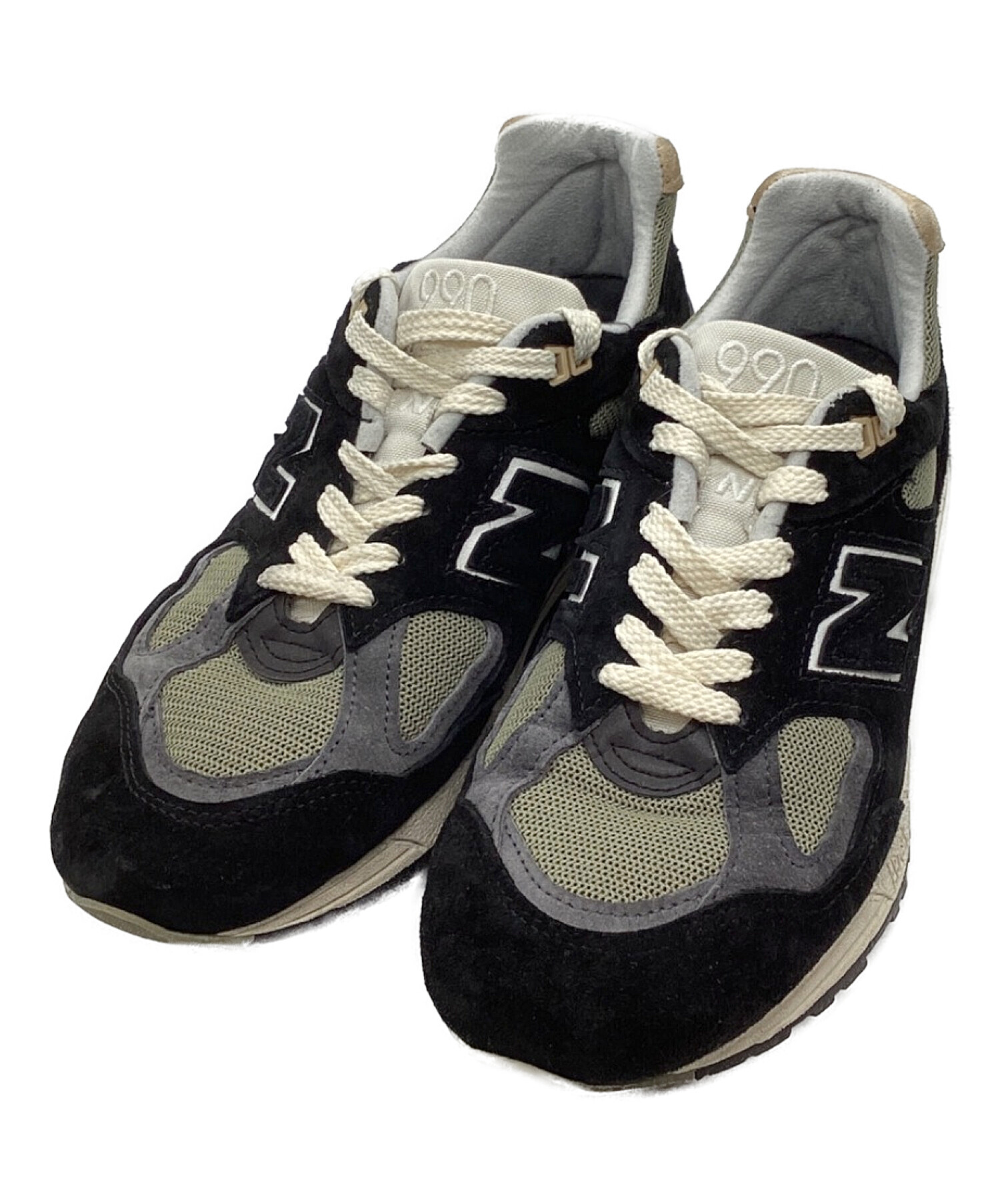 NEW BALANCE (ニューバランス) M990TE2 ブラック サイズ:UK8