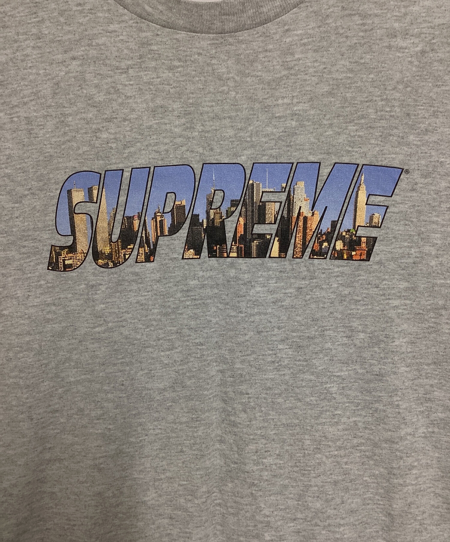 中古・古着通販】SUPREME (シュプリーム) Gotham Tee グレー サイズ:L