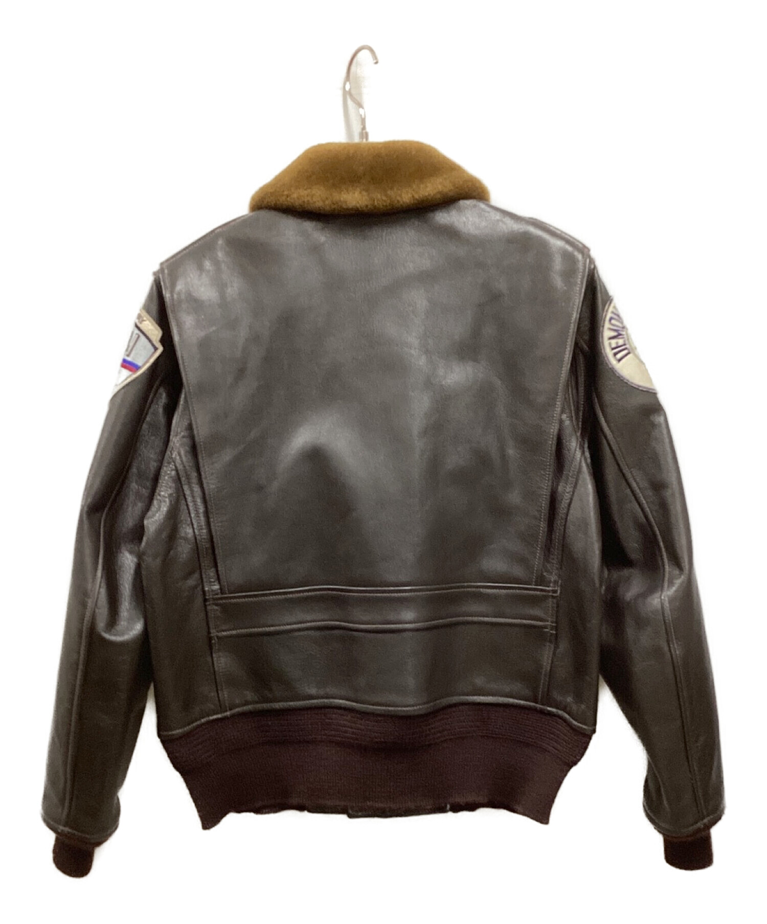 BUZZ RICKSON'S (バズリクソンズ) U.S. NAVY MARINE CORPS JACKET,FLTING,INTERMEDIATE  Type G-1 ブラウン サイズ:40