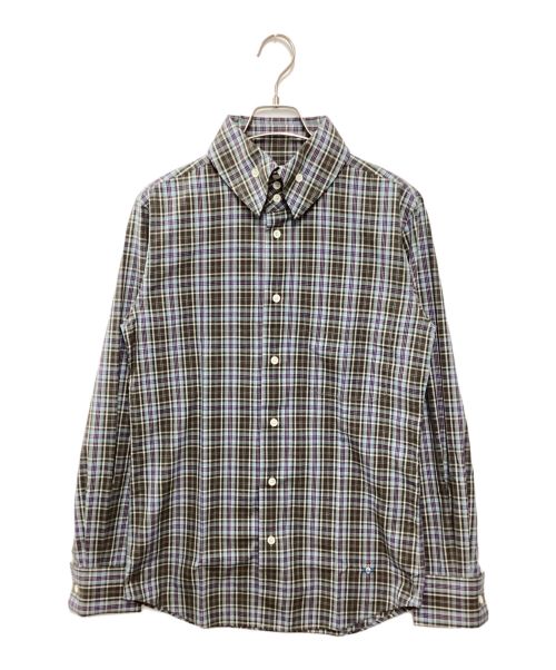 【中古・古着通販】Vivienne Westwood man (ヴィヴィアン ウェストウッド マン) チェックシャツ グリーン サイズ:46｜ブランド・古着通販  トレファク公式【TREFAC FASHION】スマホサイト