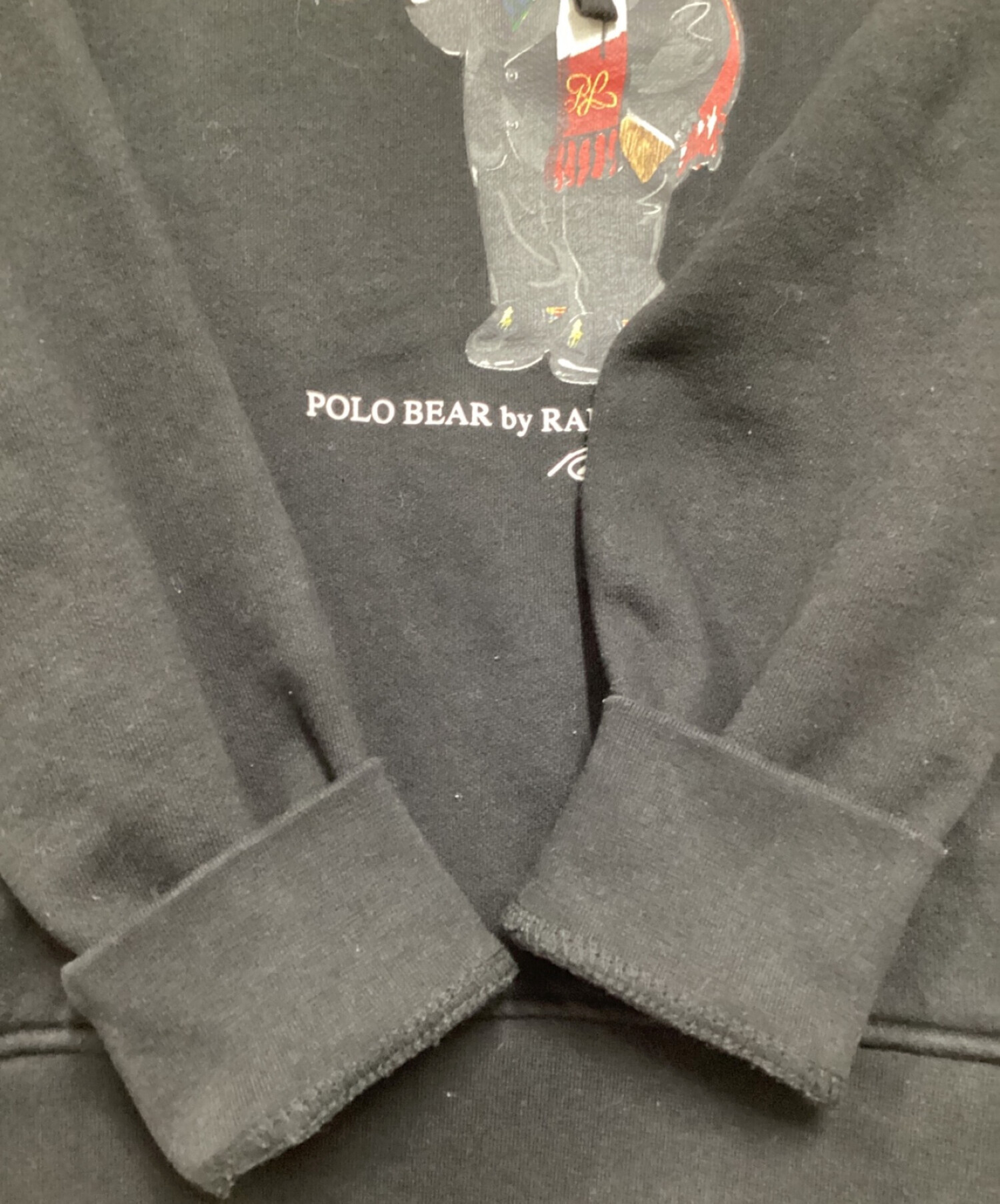 POLO RALPH LAUREN (ポロ・ラルフローレン) ポロベアパーカー ブラック サイズ:XS