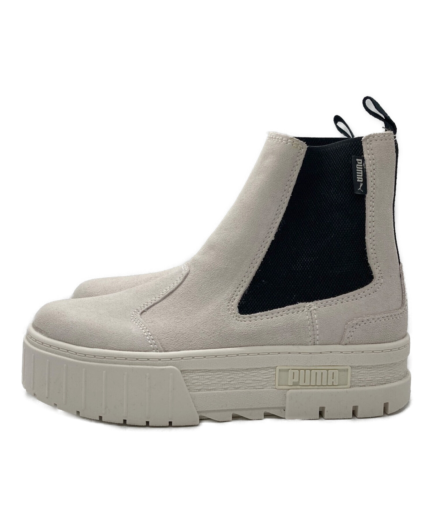 中古・古着通販】PUMA (プーマ) MAYZE CHELSEA SUEDE WMNS ホワイト 