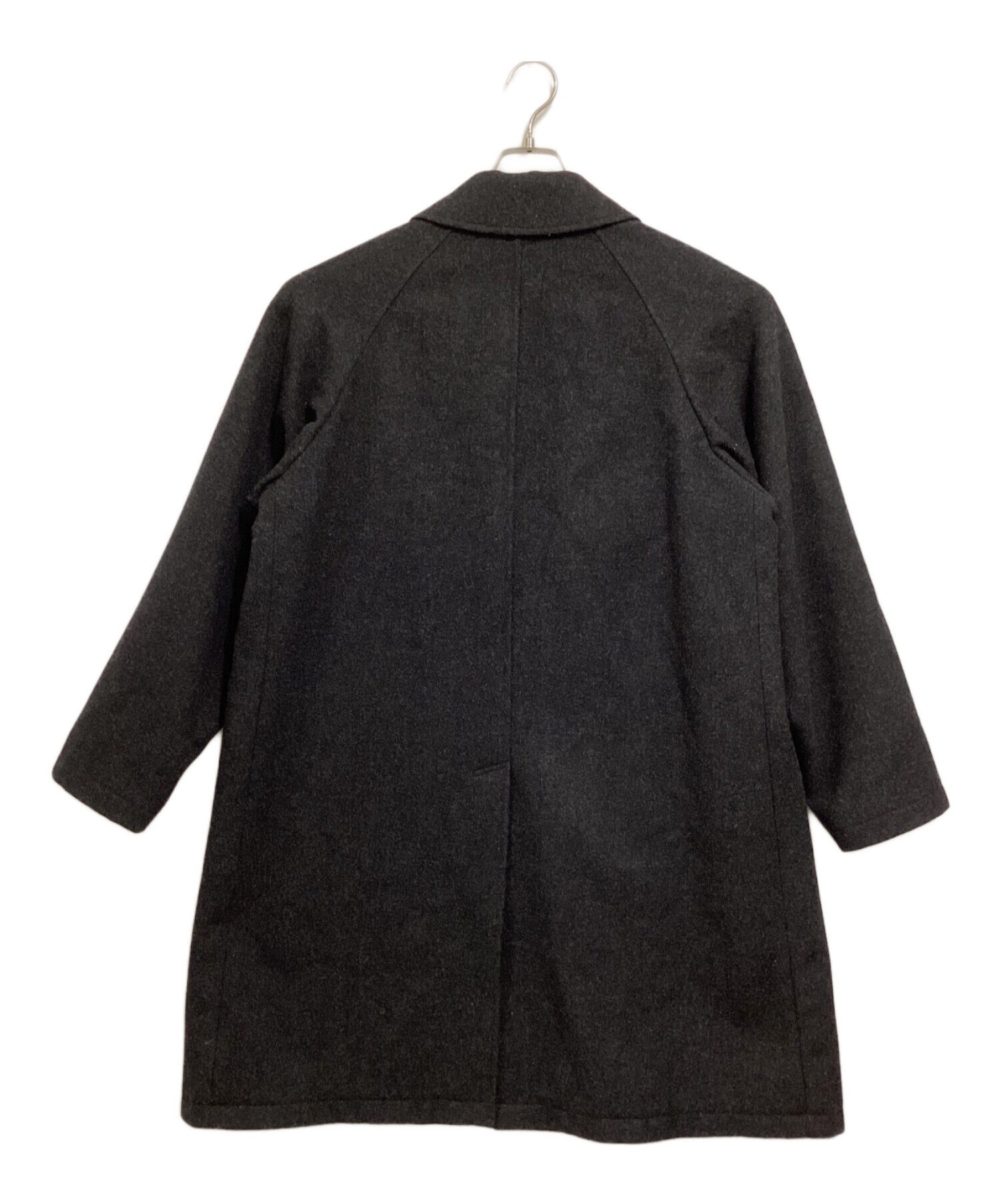 STEVEN ALAN (スティーブンアラン) PRT TOP MELTON BALMACAAN COAT グレー サイズ:S