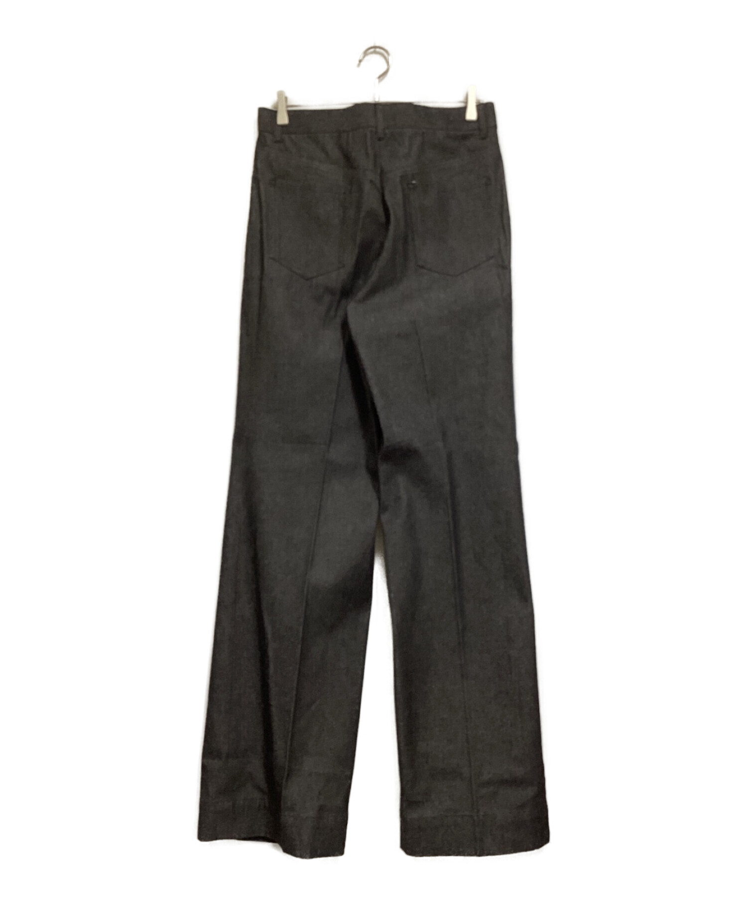 JOHN LAWRENCE SULLIVAN (ジョンローレンスサリバン) Rigid denim wide pants ブラック サイズ:46