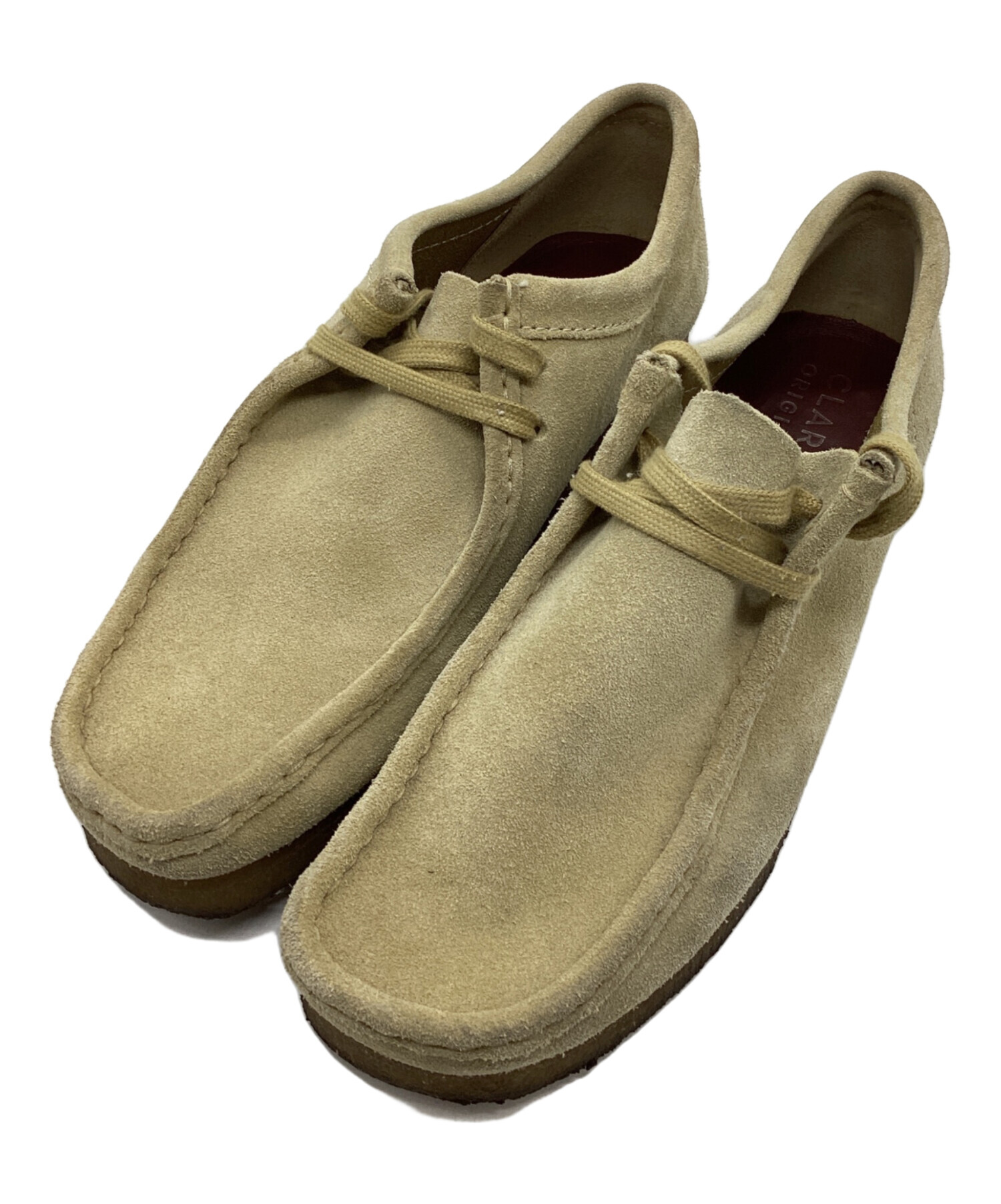 中古・古着通販】CLARKS ORIGINALS (クラークス オリジナルズ) ワラビー ベージュ サイズ:US8.5｜ブランド・古着通販  トレファク公式【TREFAC FASHION】スマホサイト