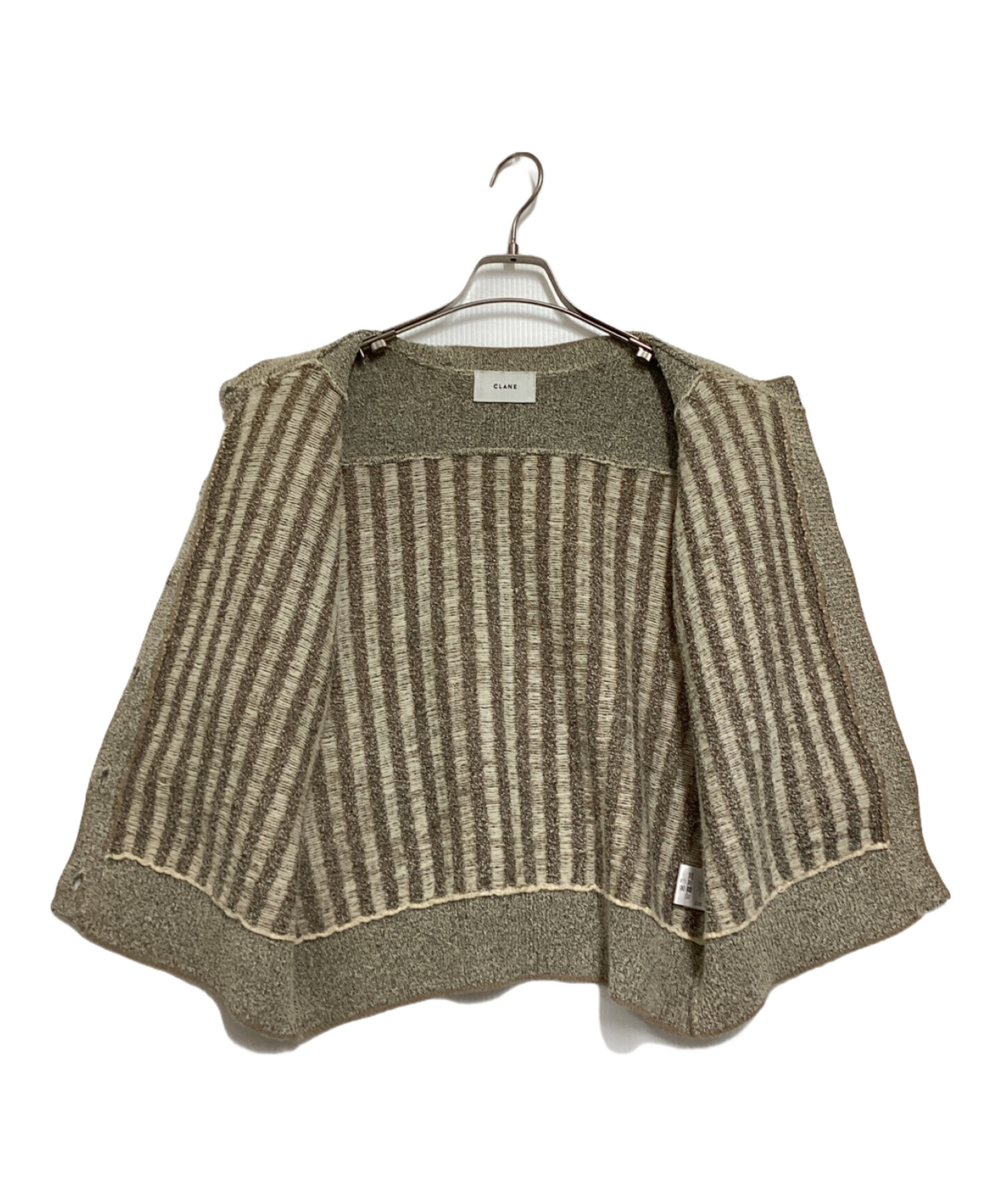 中古・古着通販】CLANE (クラネ) VINTAGE MOM KNIT CD ベージュ サイズ:1｜ブランド・古着通販 トレファク公式【TREFAC  FASHION】スマホサイト