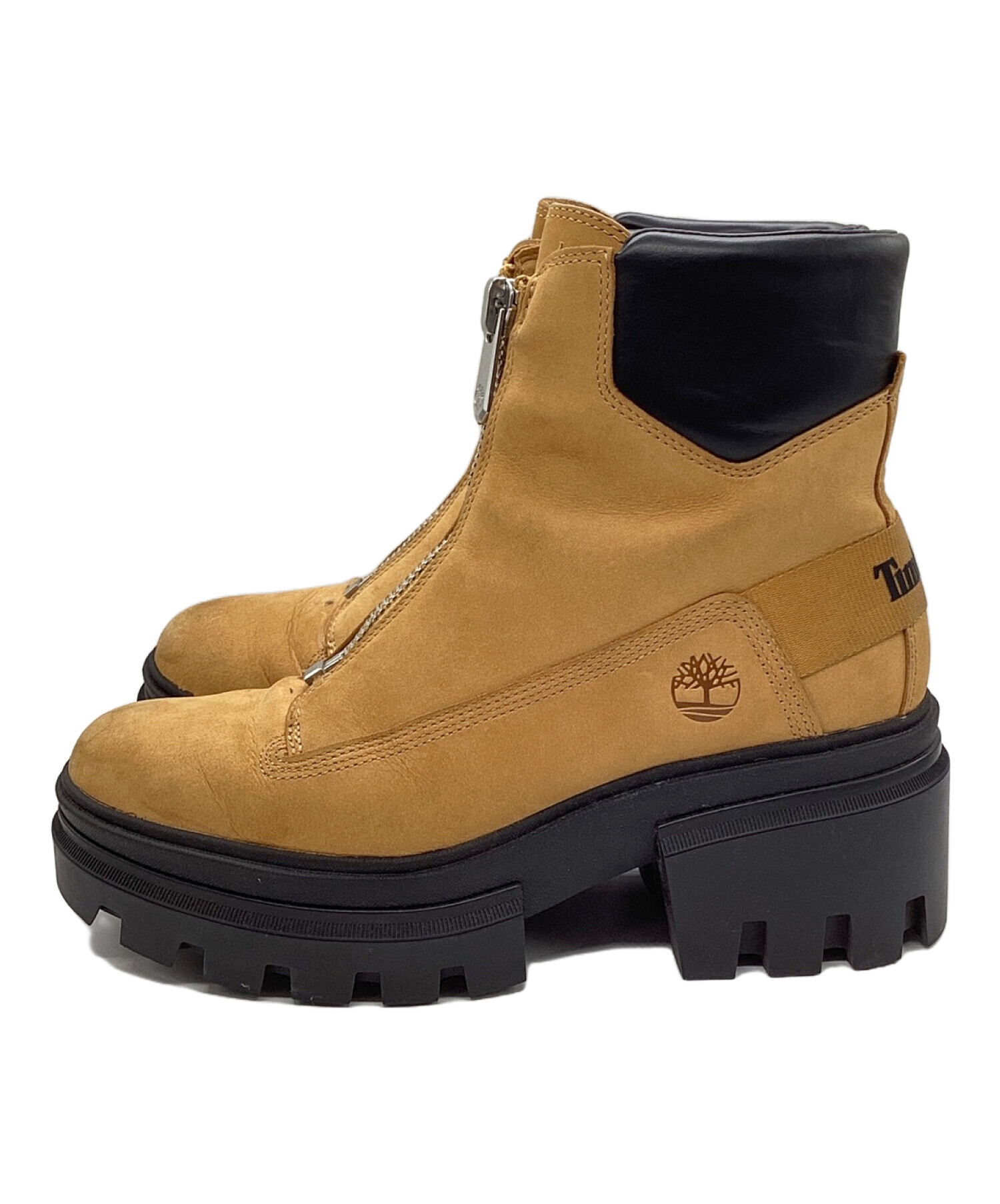 中古・古着通販】Timberland (ティンバーランド) EVERLEIGH FRONTZIP ブラウン サイズ:US8.5｜ブランド・古着通販  トレファク公式【TREFAC FASHION】スマホサイト