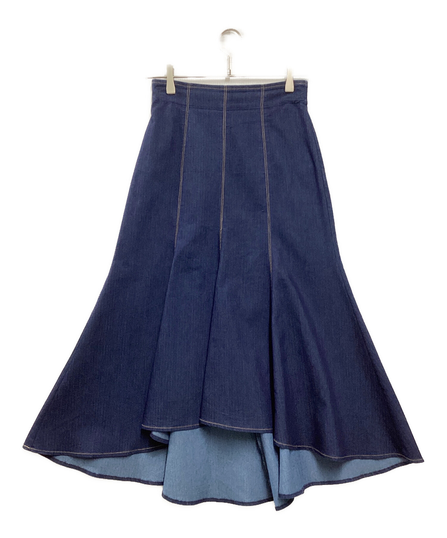 HER LIP TO (ハーリップトゥ) Wave Denim Two Piece インディゴ サイズ:S