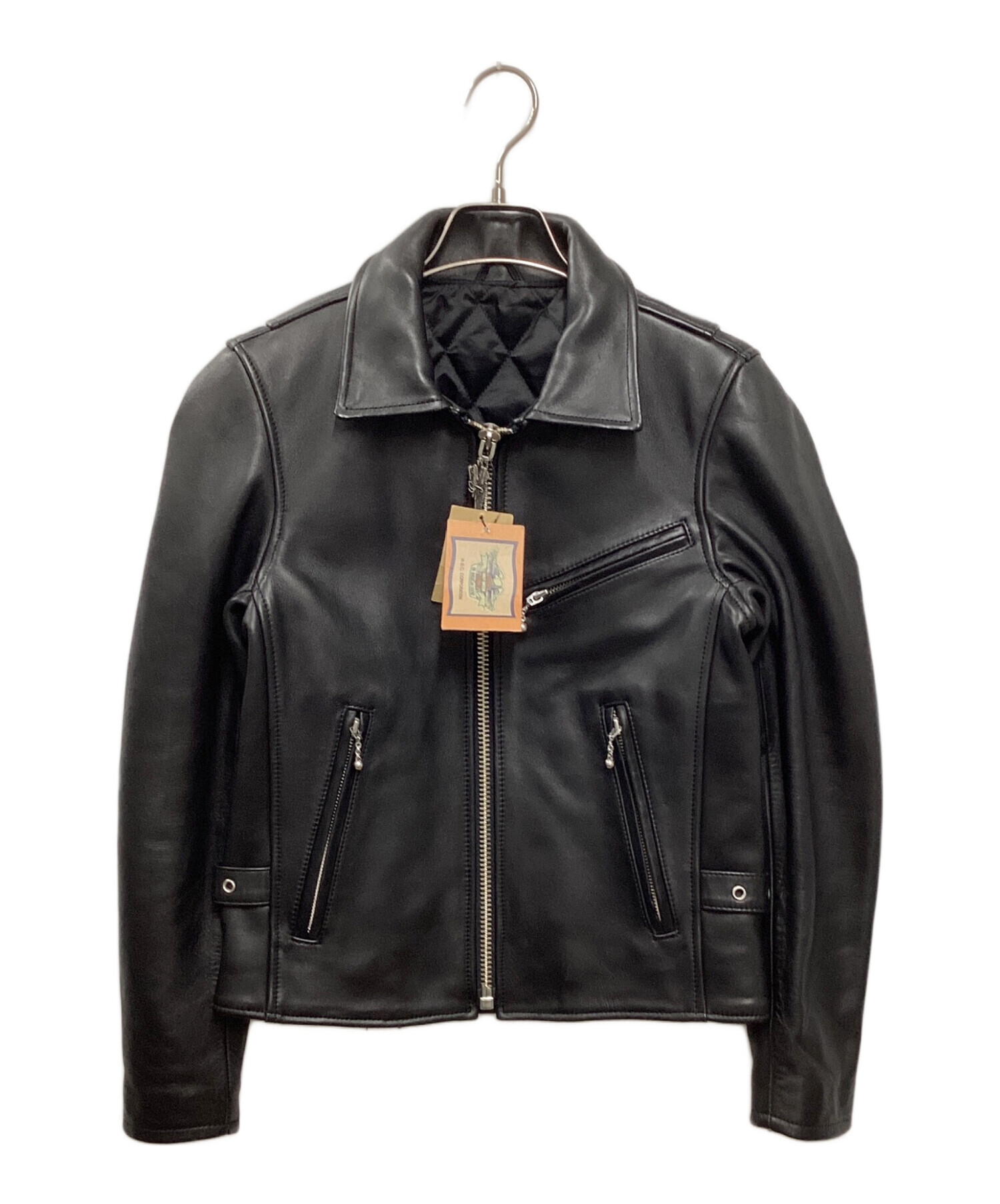 中古・古着通販】HARLEY-DAVIDSON (ハーレーダビッドソン) シングルレザージャケット ブラック サイズ:XS 未使用品｜ブランド・古着通販  トレファク公式【TREFAC FASHION】スマホサイト