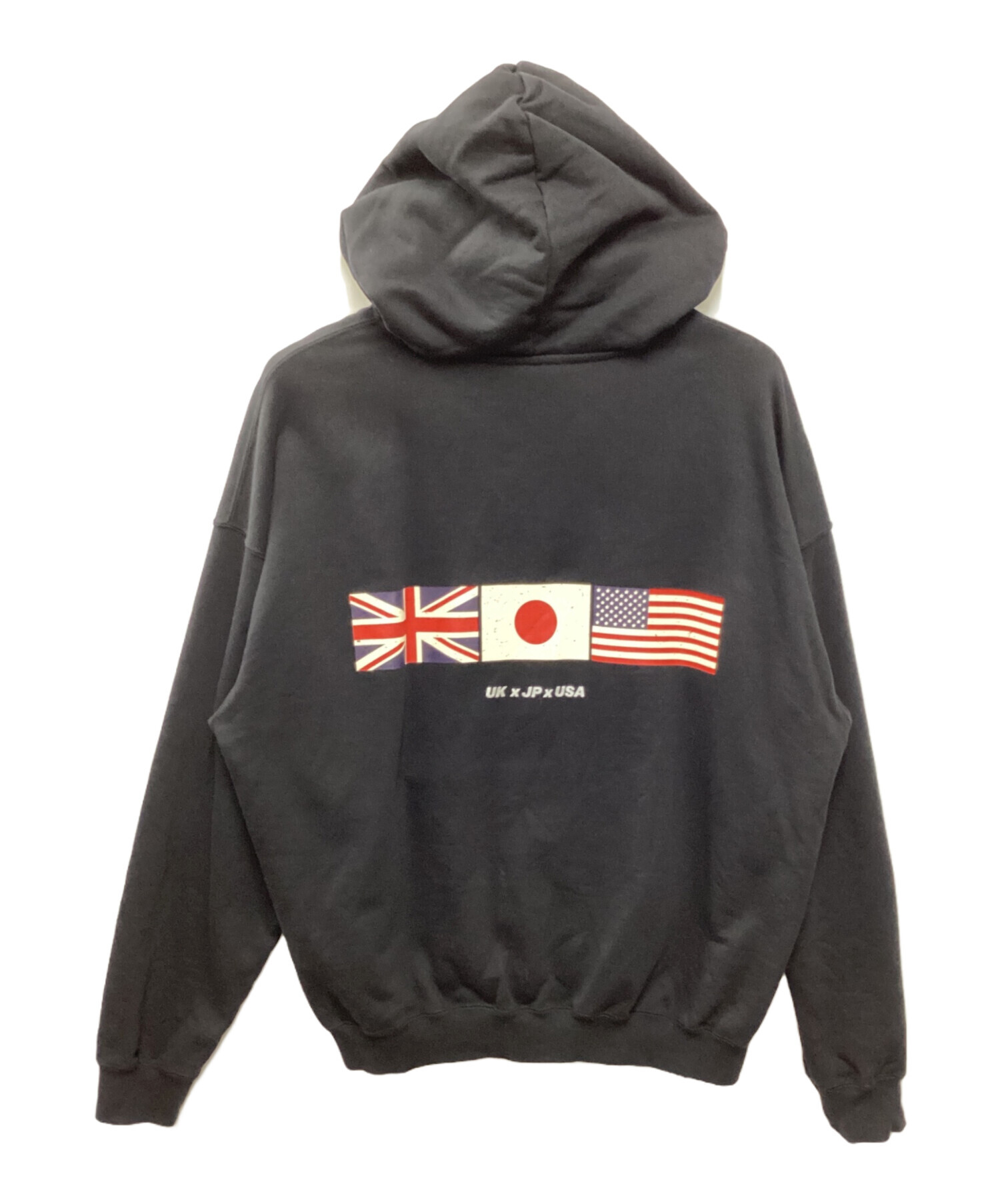 中古・古着通販】Lyft (リフト) COR (コル) LIMITED FLAG HOODIE ブラック サイズ:M｜ブランド・古着通販  トレファク公式【TREFAC FASHION】スマホサイト