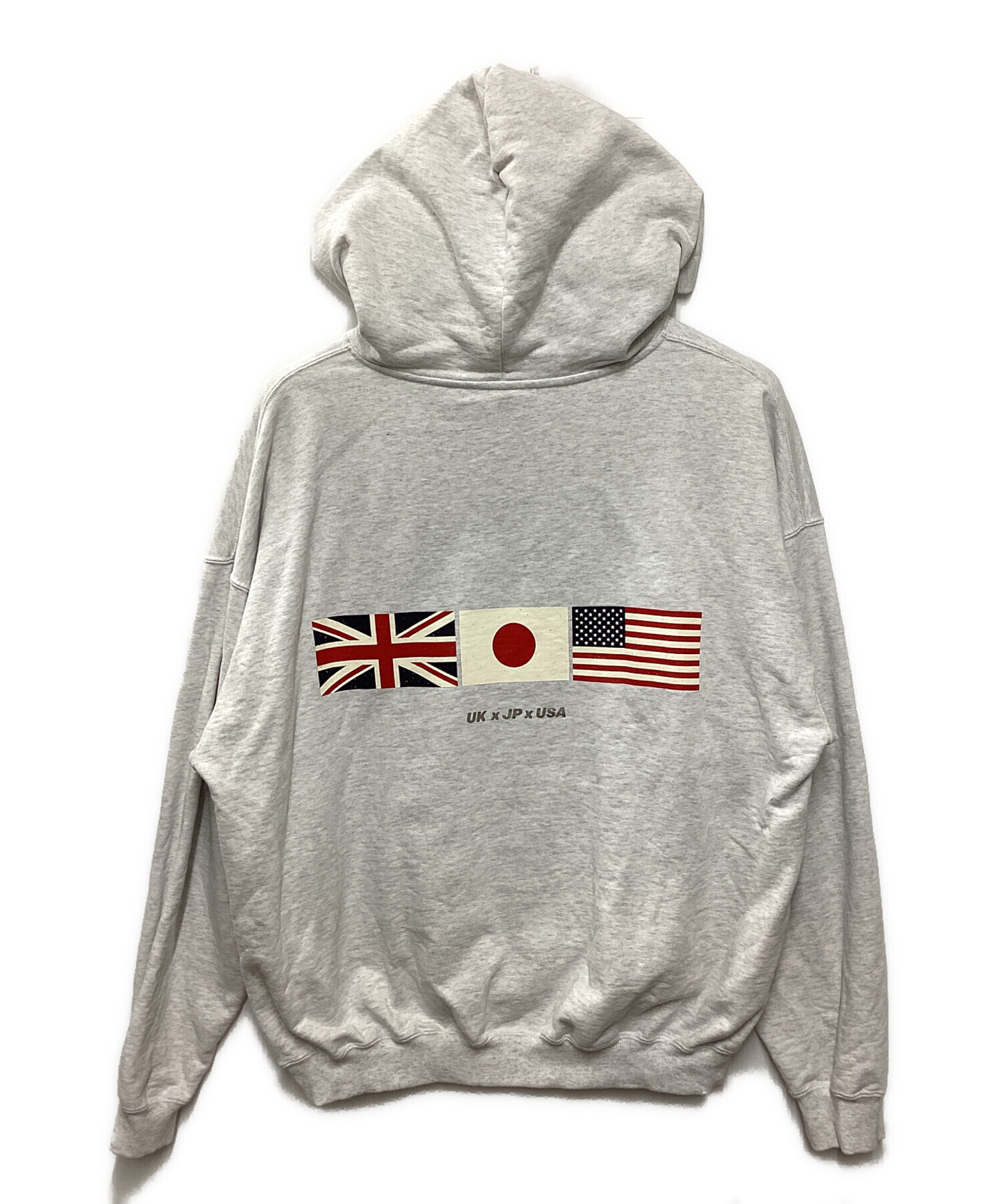 中古・古着通販】Lyft (リフト) COR (コル) LIMITED FLAG HOODIE グレー サイズ:M｜ブランド・古着通販  トレファク公式【TREFAC FASHION】スマホサイト