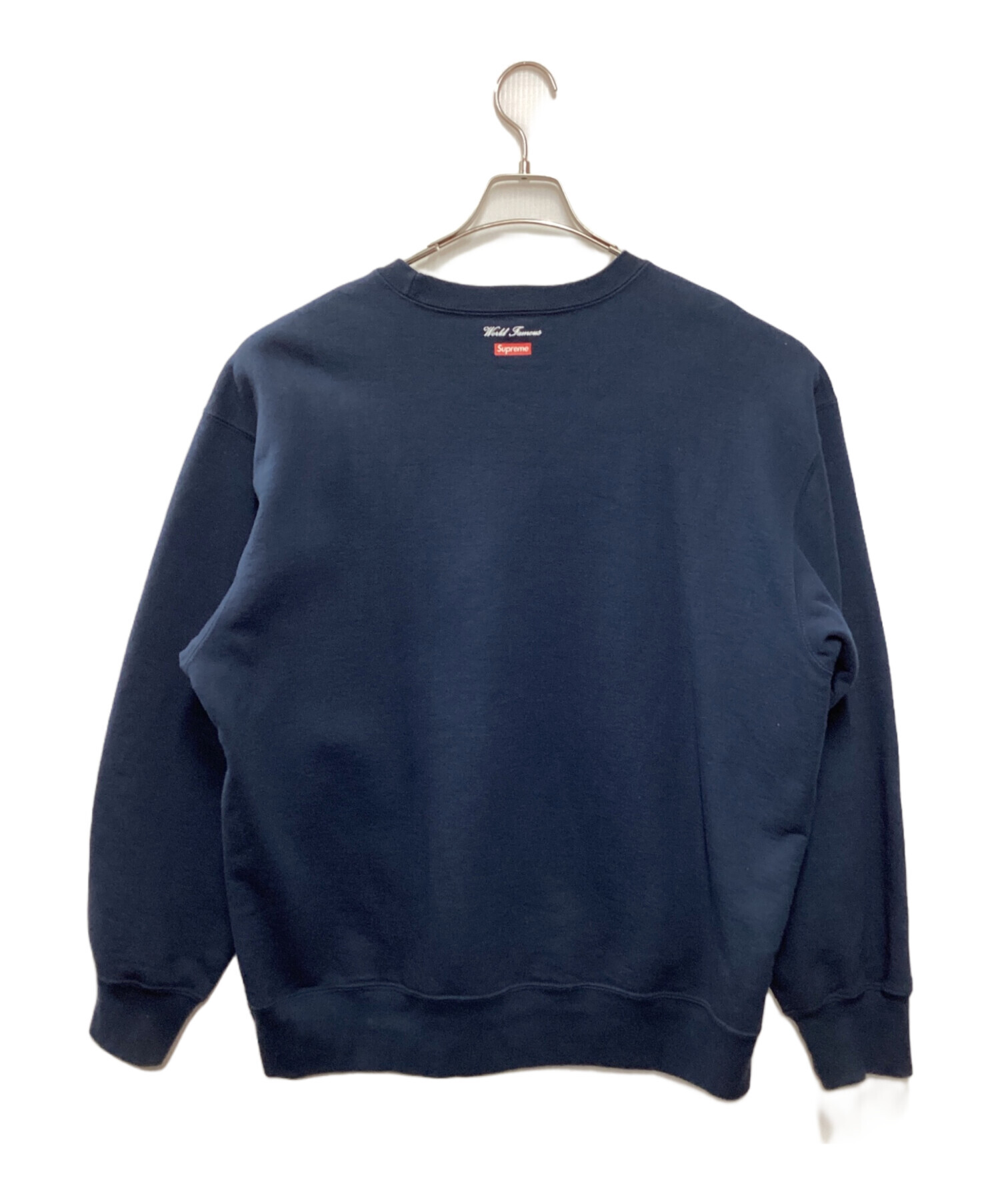 中古・古着通販】SUPREME (シュプリーム) Aerial Crewneck ネイビー サイズ:L｜ブランド・古着通販  トレファク公式【TREFAC FASHION】スマホサイト