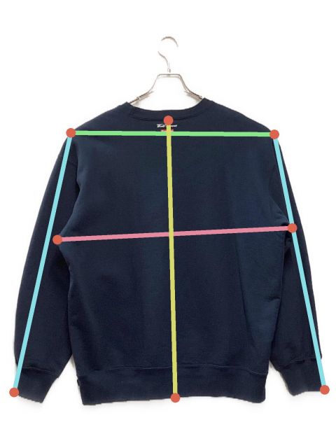 中古・古着通販】SUPREME (シュプリーム) Aerial Crewneck ネイビー サイズ:L｜ブランド・古着通販  トレファク公式【TREFAC FASHION】スマホサイト