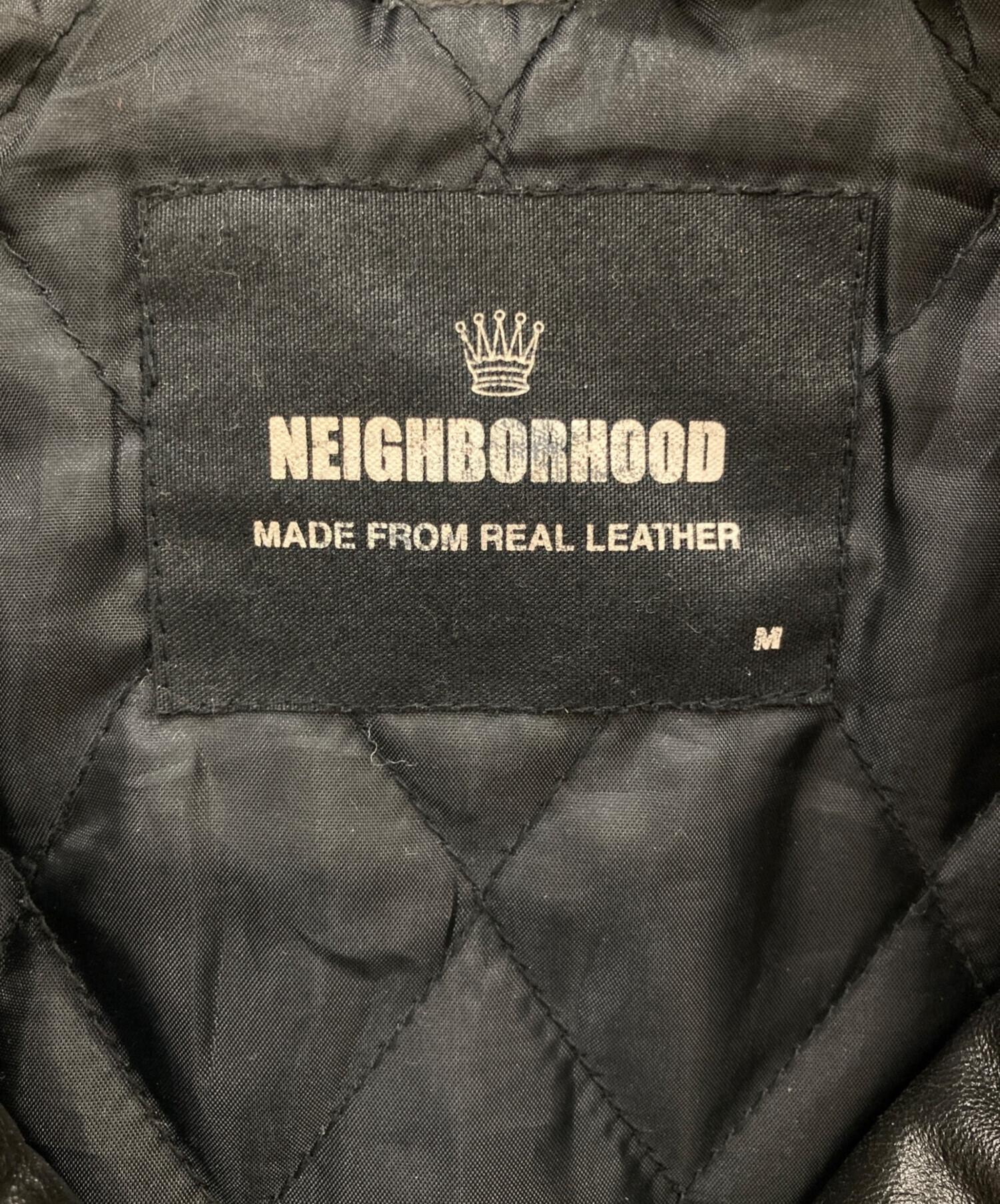 中古・古着通販】NEIGHBORHOOD (ネイバーフッド) 3rdサンダーボルト ダブルライダース ジャケット ブラック  サイズ:M｜ブランド・古着通販 トレファク公式【TREFAC FASHION】スマホサイト