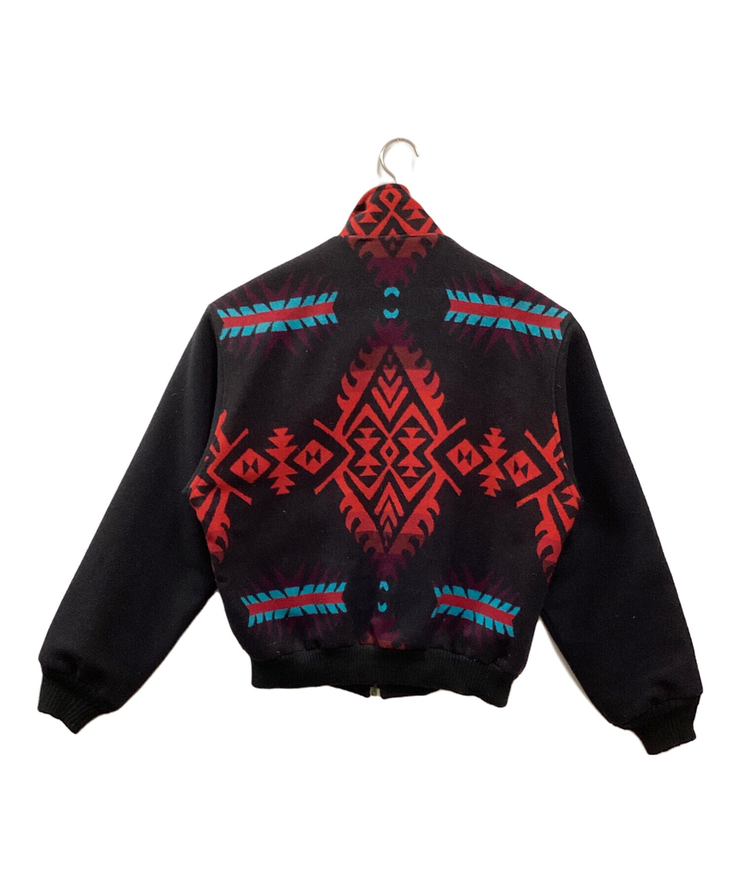 PENDLETON (ペンドルトン) ネイティブ柄ウールジャケット ブラック サイズ:M