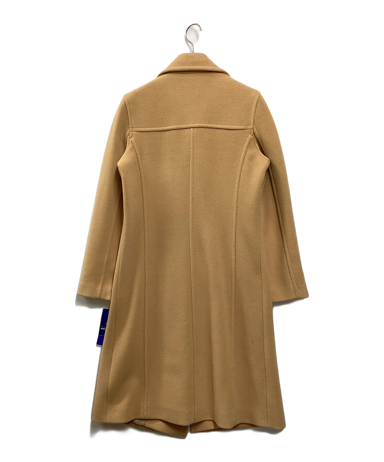 中古・古着通販】BURBERRY BLUE LABEL (バーバリーブルーレーベル) カシミヤブレンドダッフルコート キャメル  サイズ:38｜ブランド・古着通販 トレファク公式【TREFAC FASHION】スマホサイト