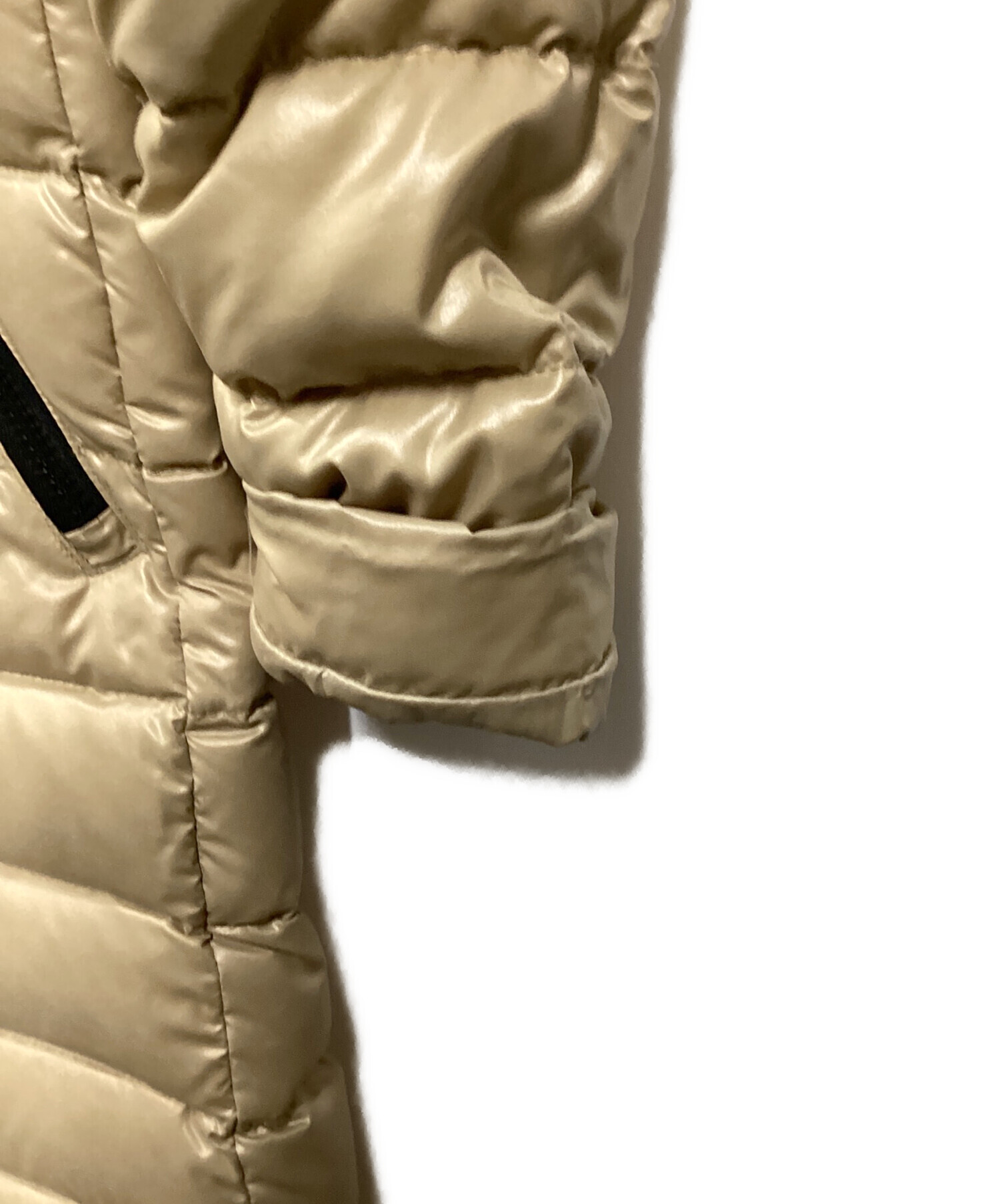 中古・古着通販】MONCLER (モンクレール) MOKAダウンコート ベージュ サイズ:00｜ブランド・古着通販 トレファク公式【TREFAC  FASHION】スマホサイト