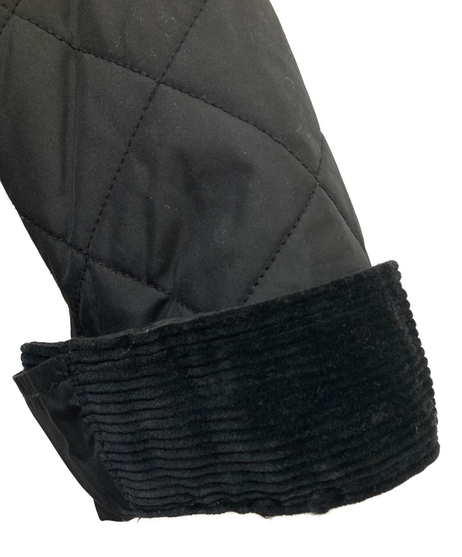 POLO RALPH LAUREN (ポロ・ラルフローレン) 中綿キルティングジャケット ブラック サイズ:XS